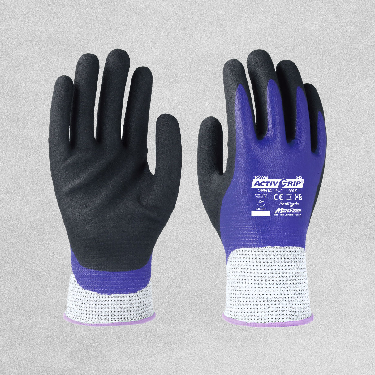 Towa ActivGrip Omega Max Gloves - Various Sizes Available