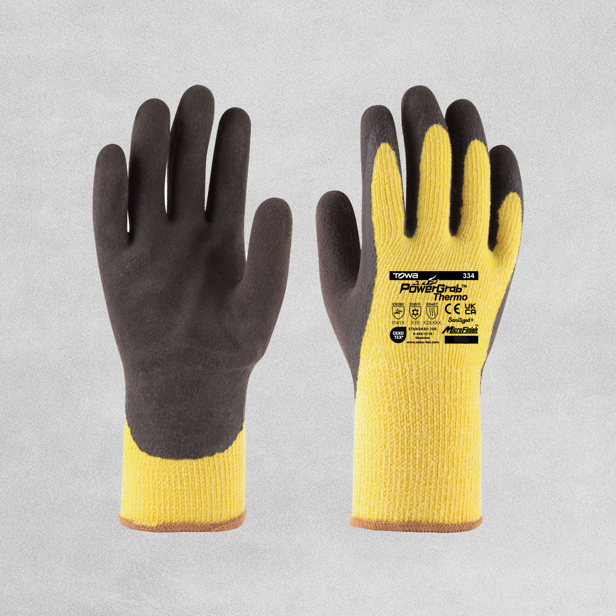 Towa PowerGrab Thermo Gloves - Various Sizes Available