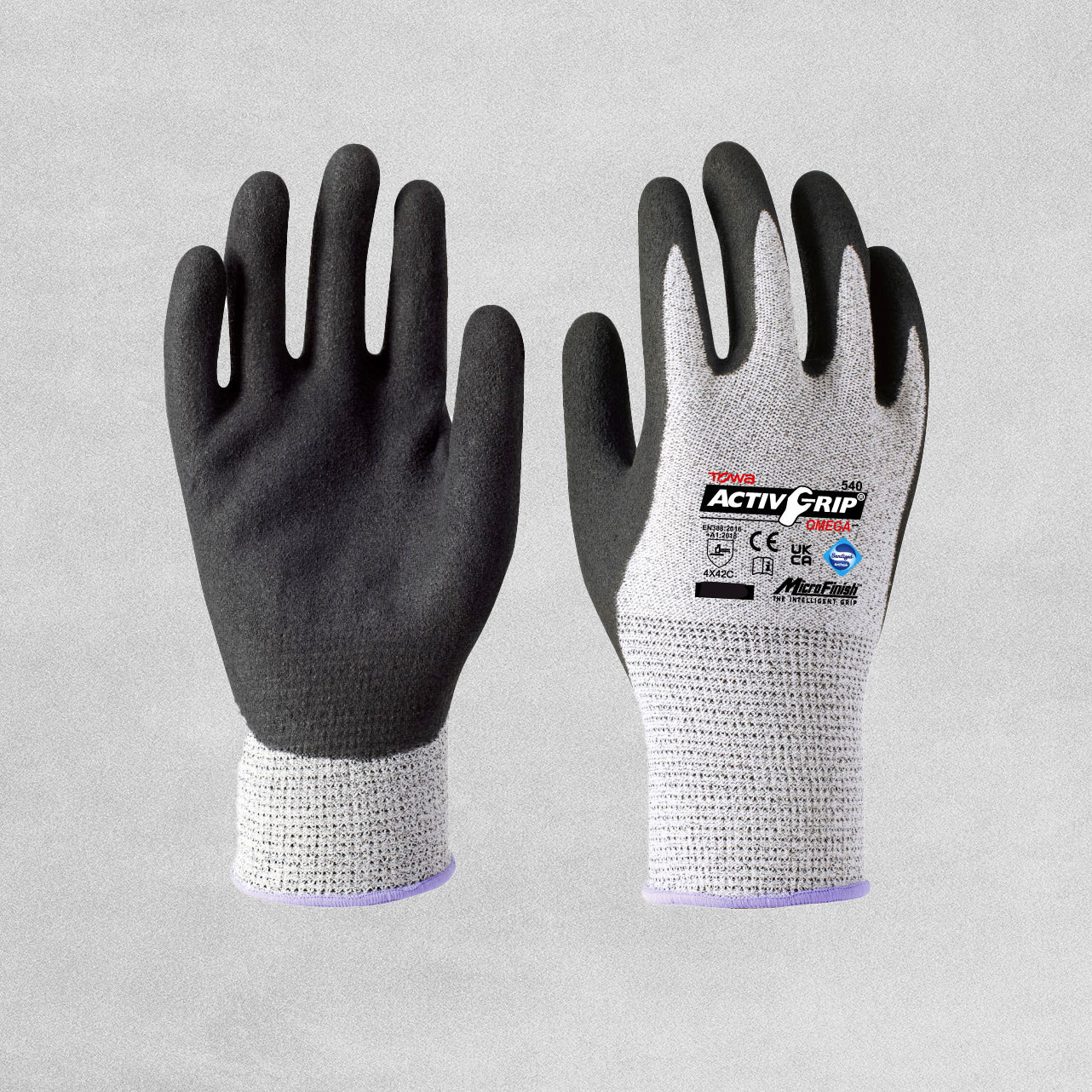 Towa ActivGrip Omega Gloves - Various Sizes Available