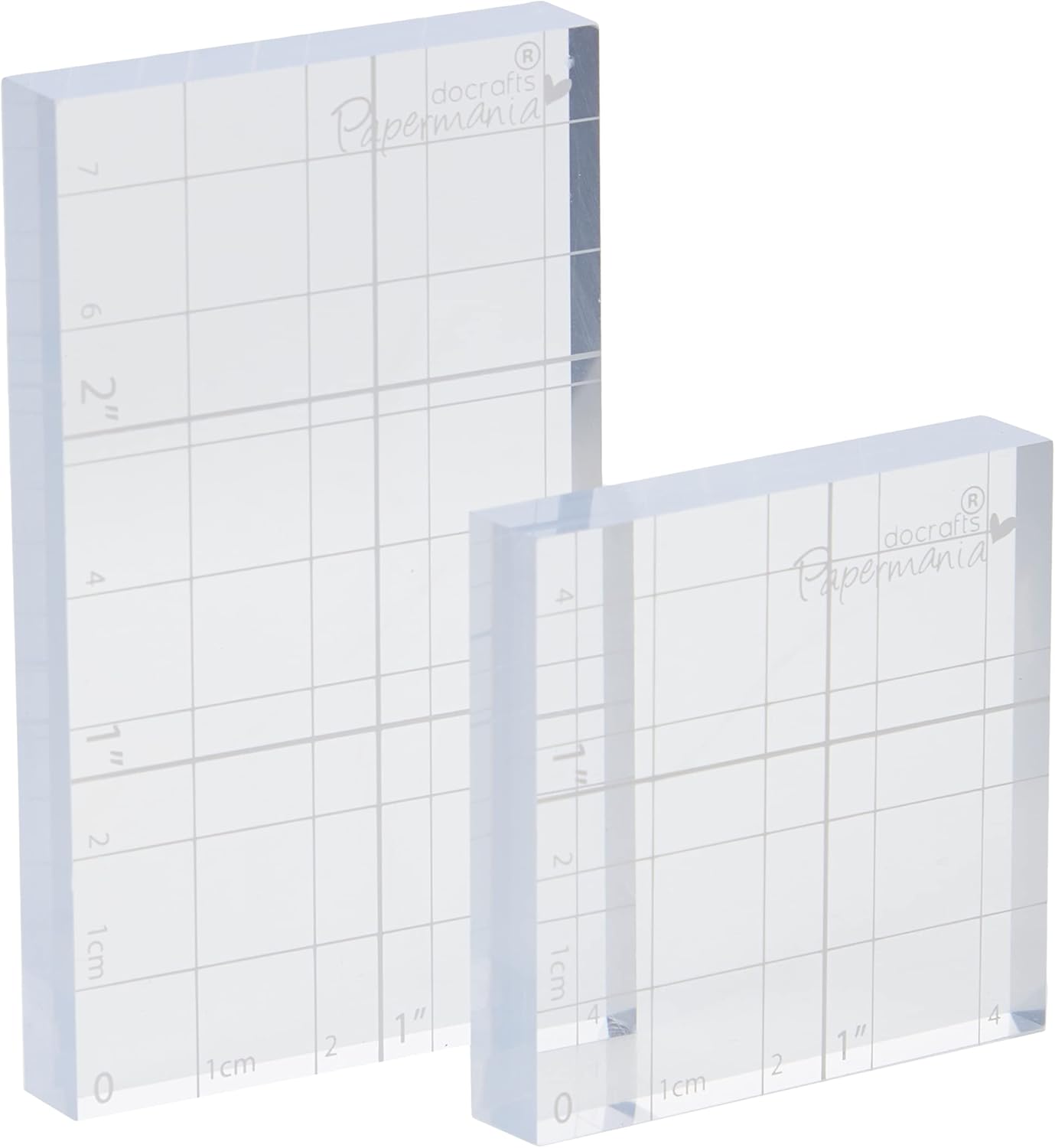 Papermania Clear Stamp Blocks (Pack of 2)