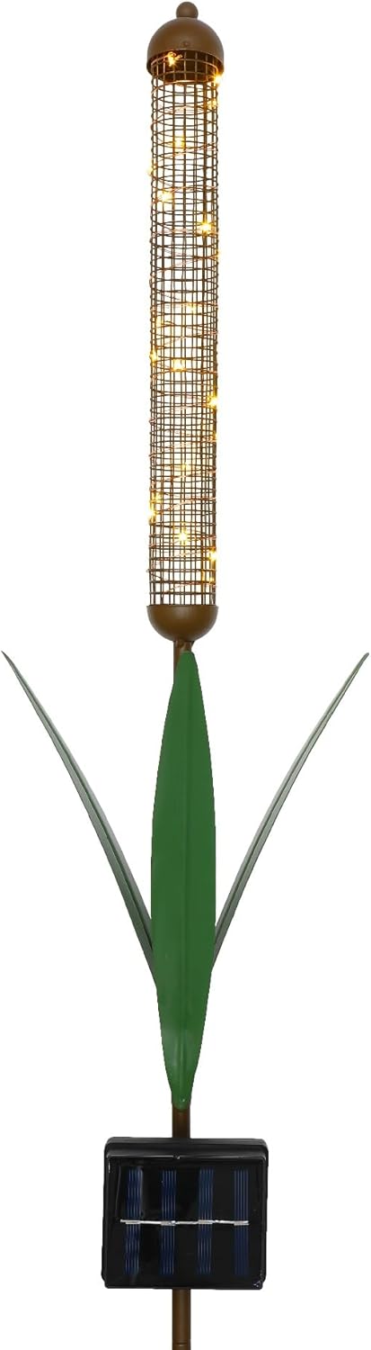 Noma Solar 1.44m Bulrush Outdoor Garden Stake Light