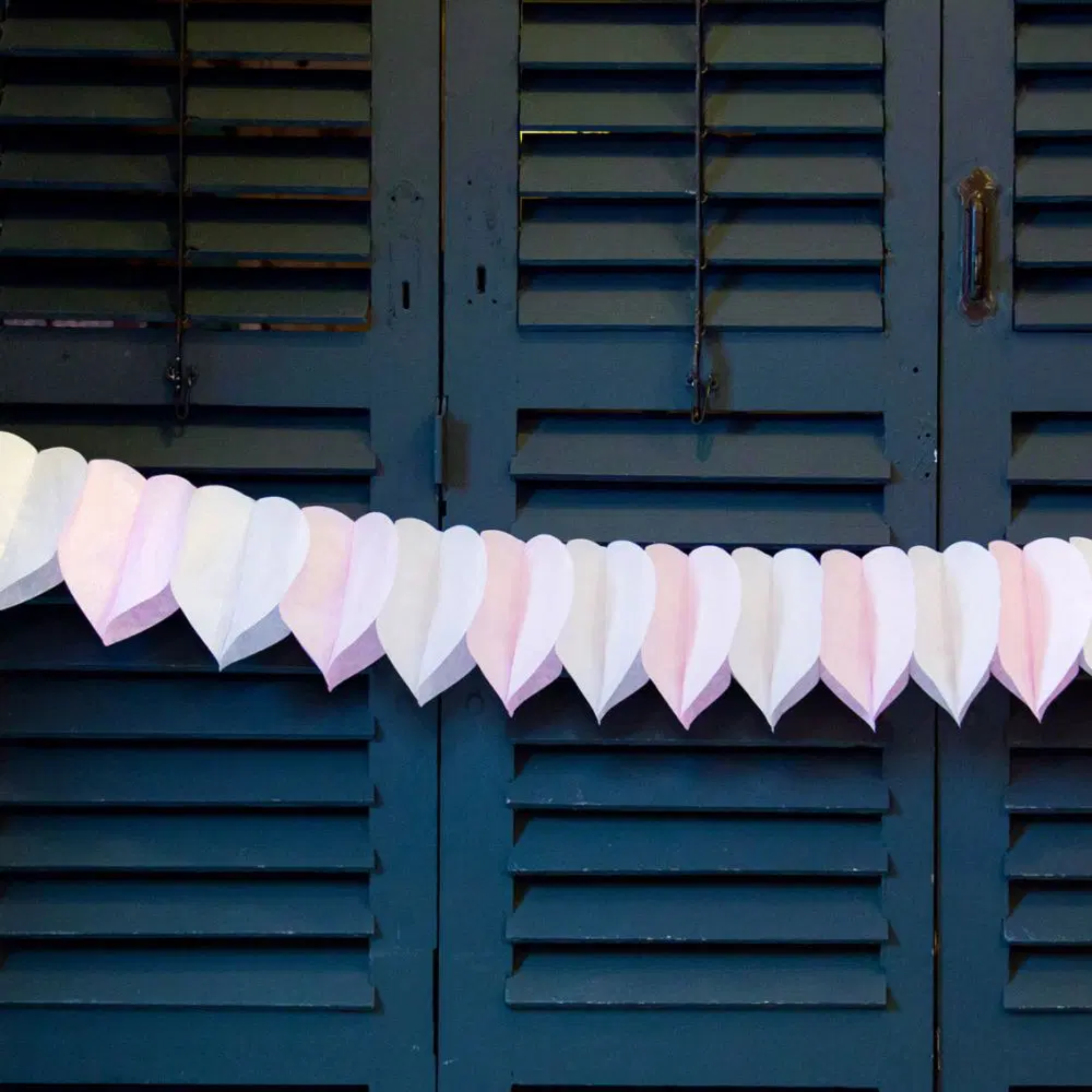 Paper Heart Garlands - 3pcs