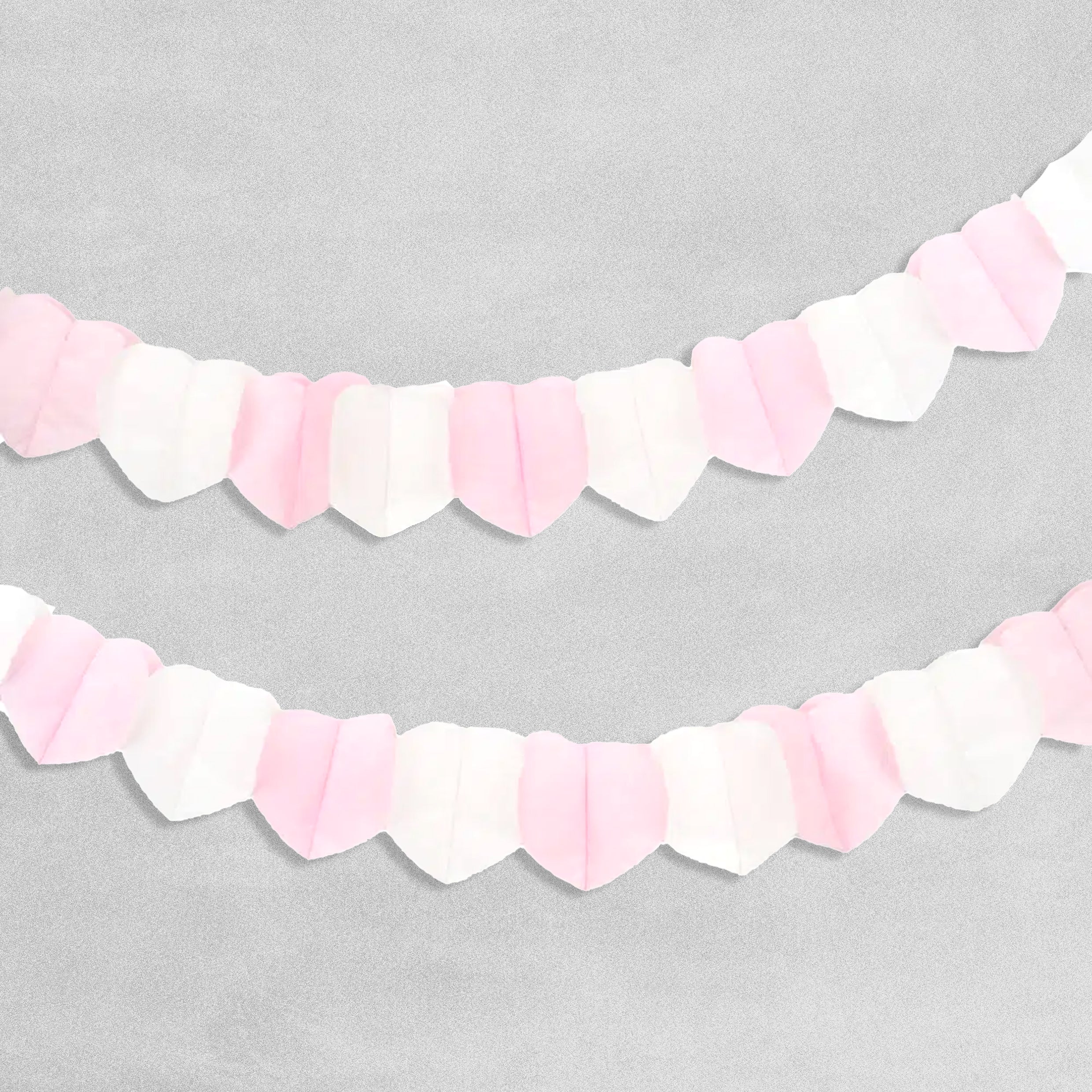 Paper Heart Garlands - 3pcs