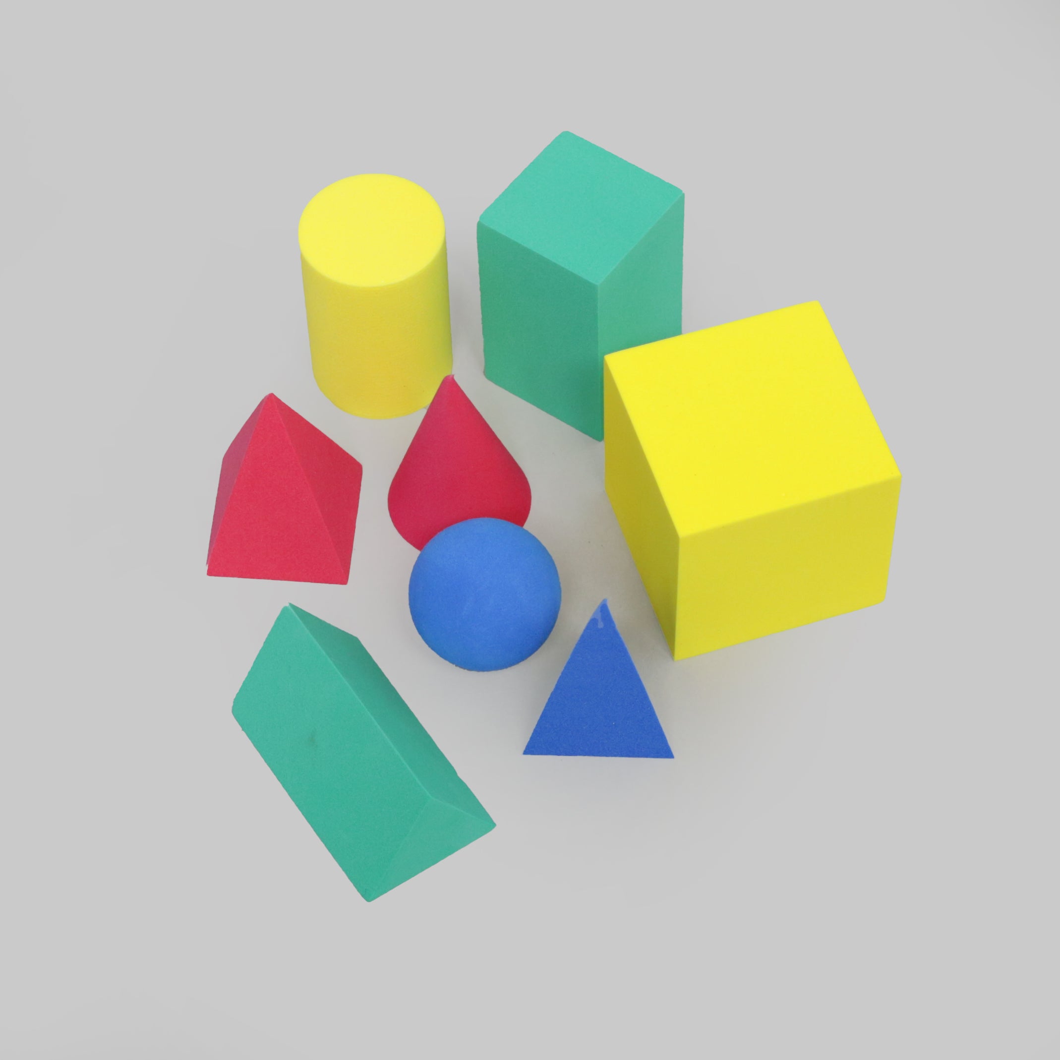 Three Dimensional Foam Shapes