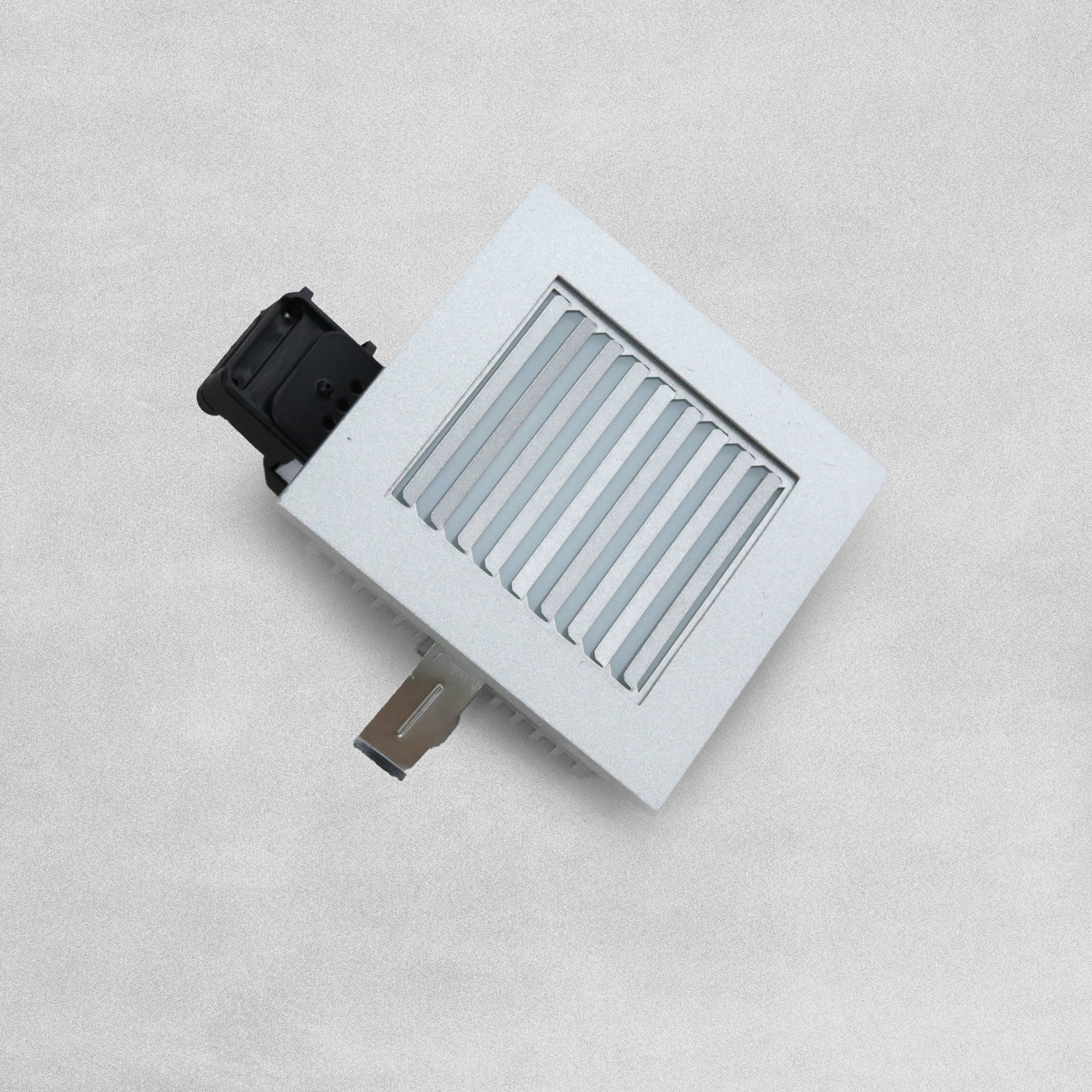 In-Excess Satin Square Recessed G9 Capsule Downlight - Grated