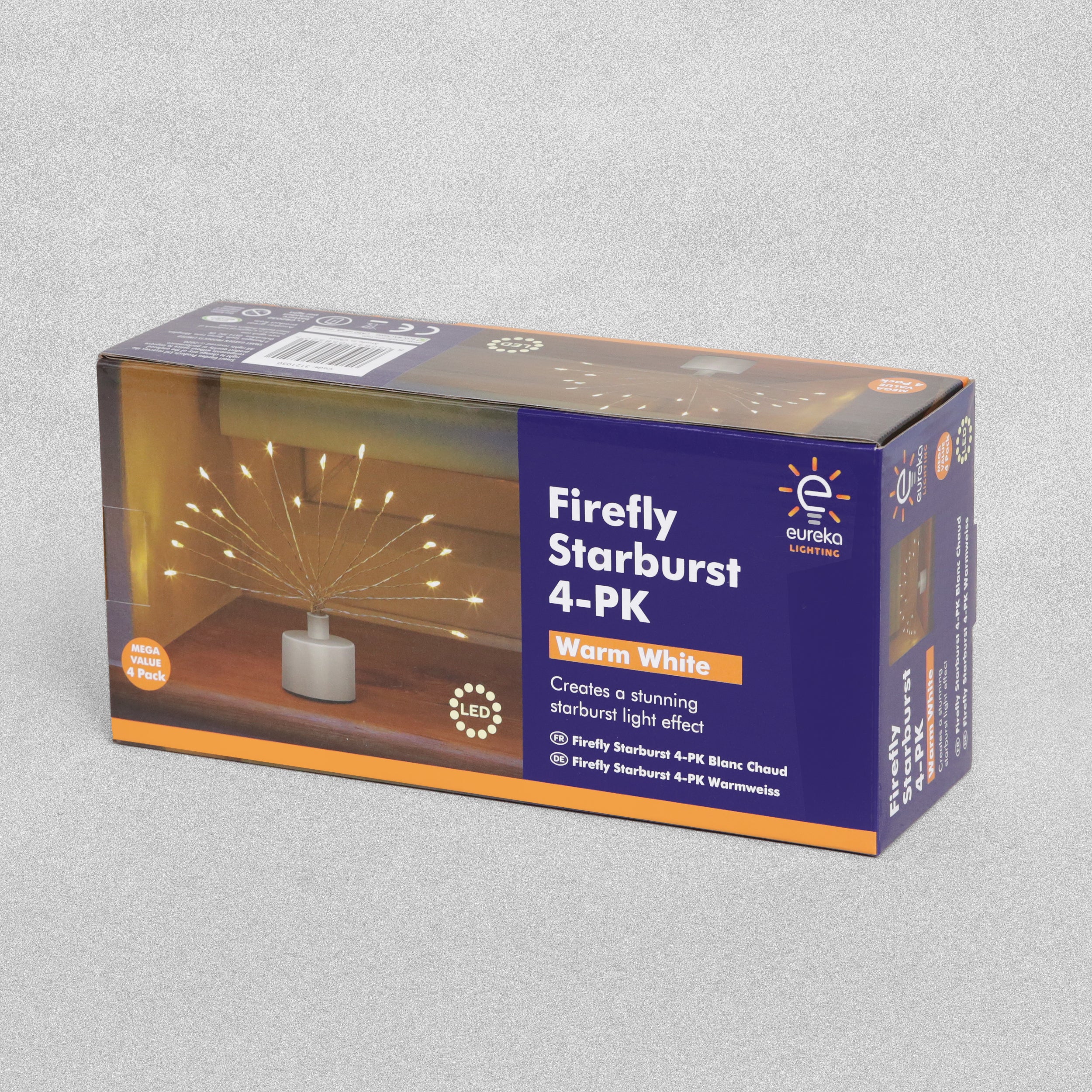 Firefly Starburst Indoor Lights - 4 Pack - batteries included.