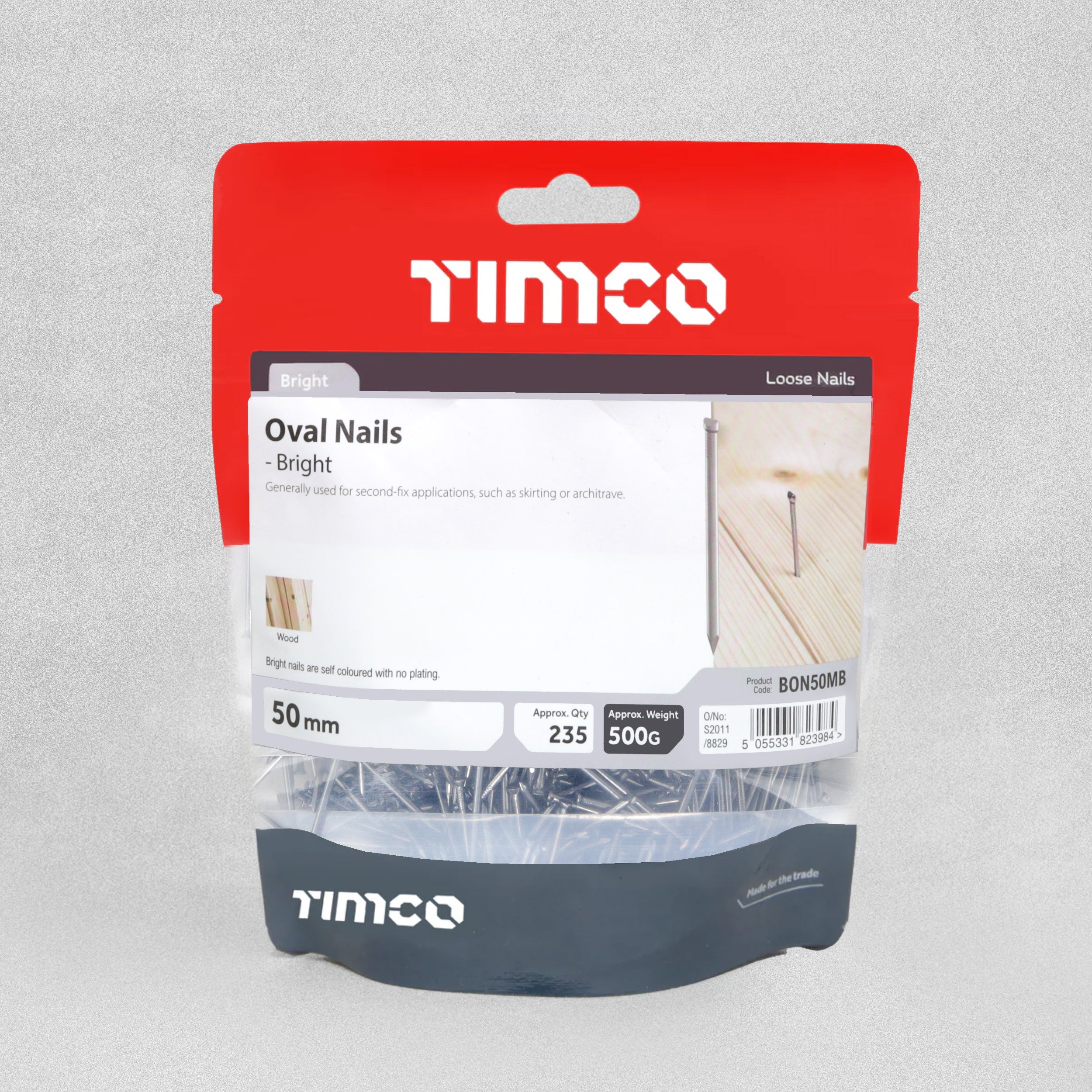 Timco Oval Nails - Bright