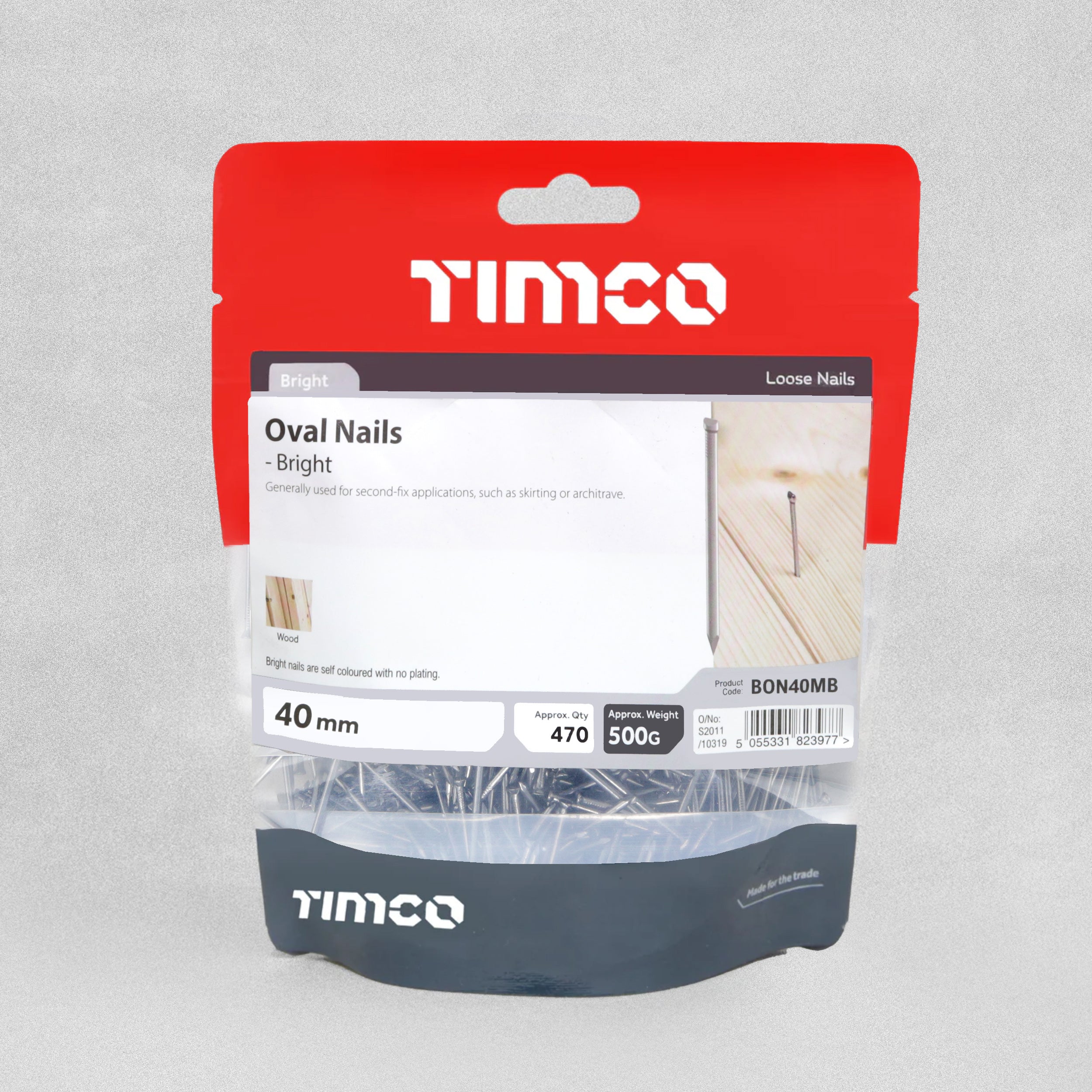 Timco Oval Nails - Bright