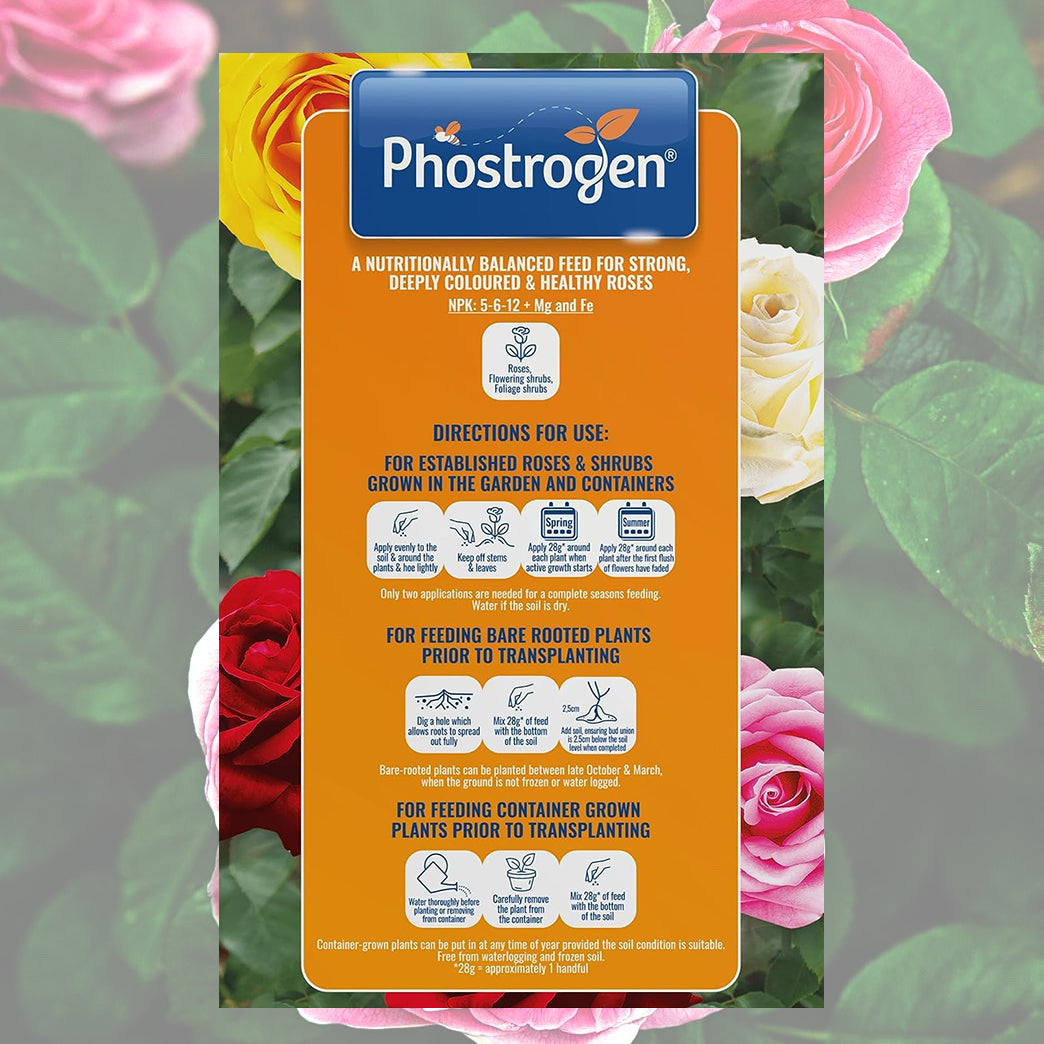 Phostrogen TopRose Rose and Shrub Food - 1KG