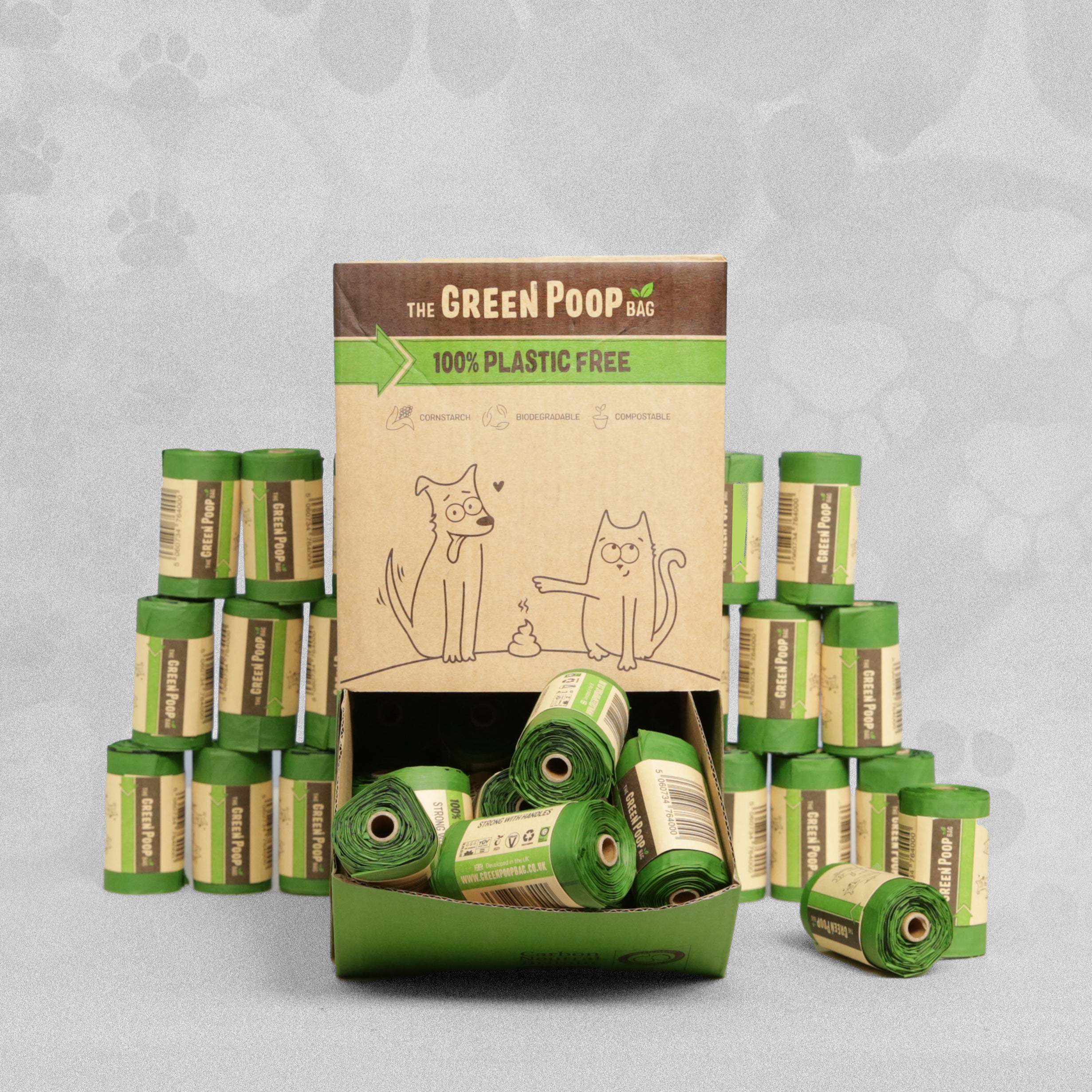 Biodegradable Dog Poop Bags - Various Sizes