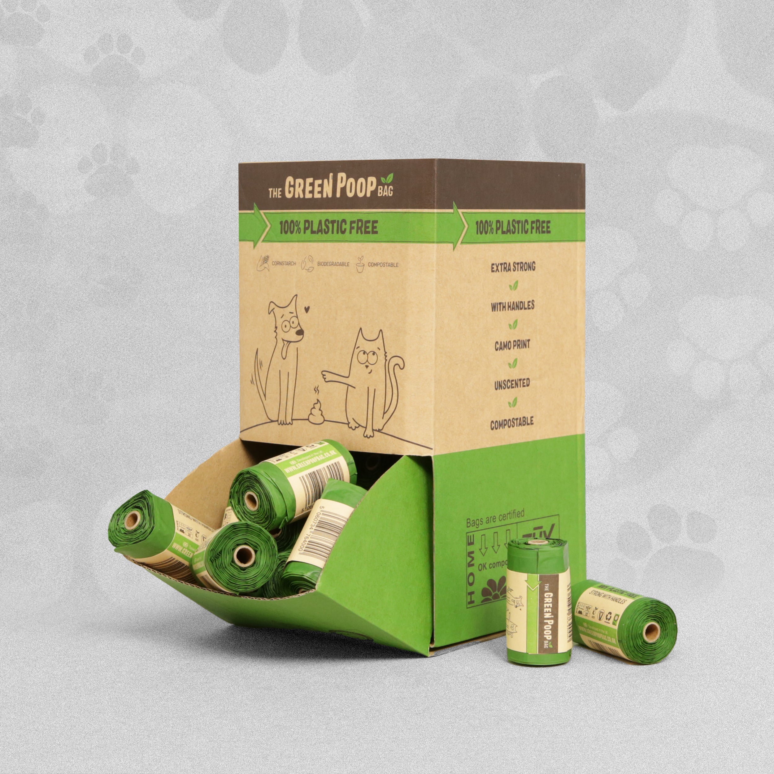 Biodegradable Dog Poop Bags - Various Sizes