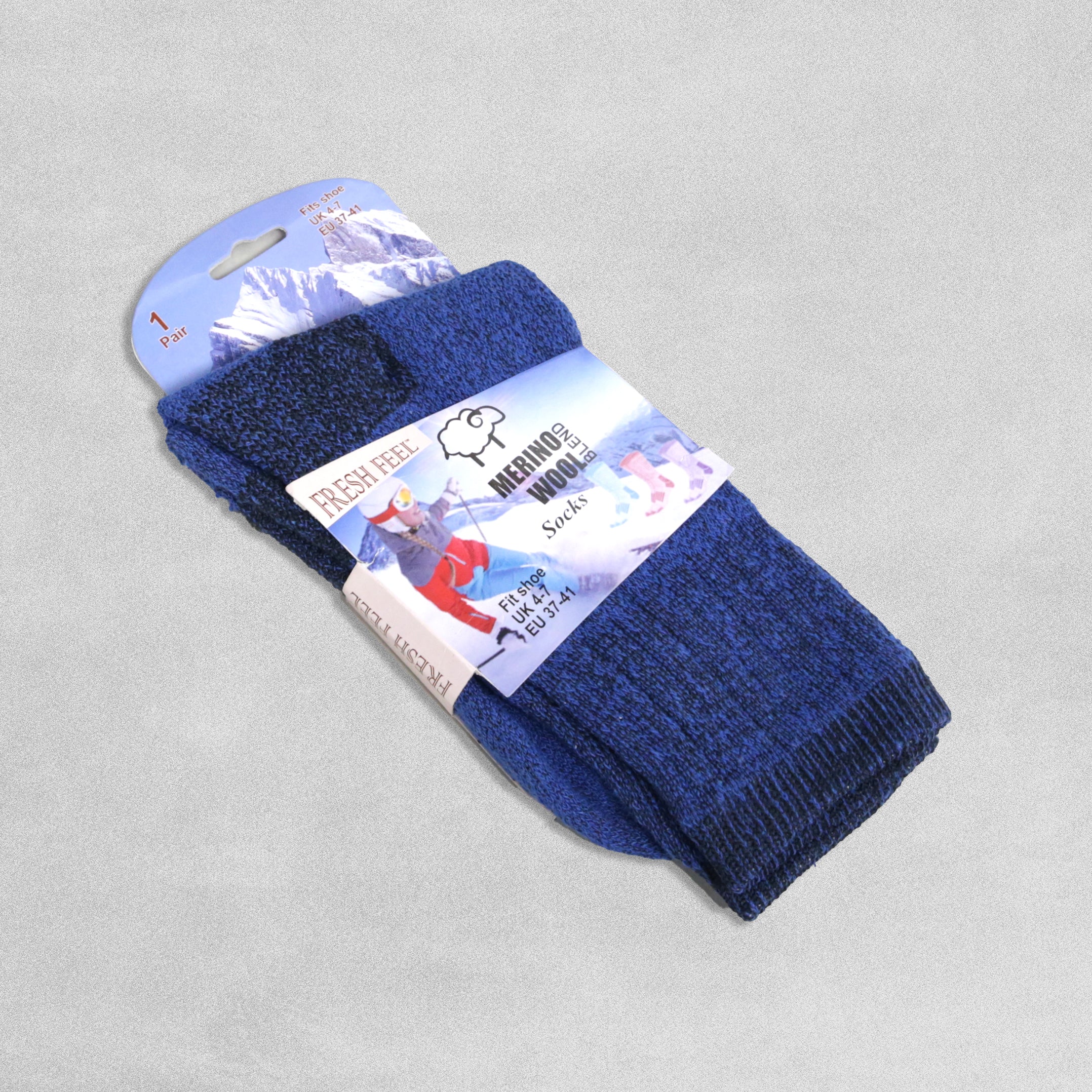 Merino Wool Socks - 1 Pair