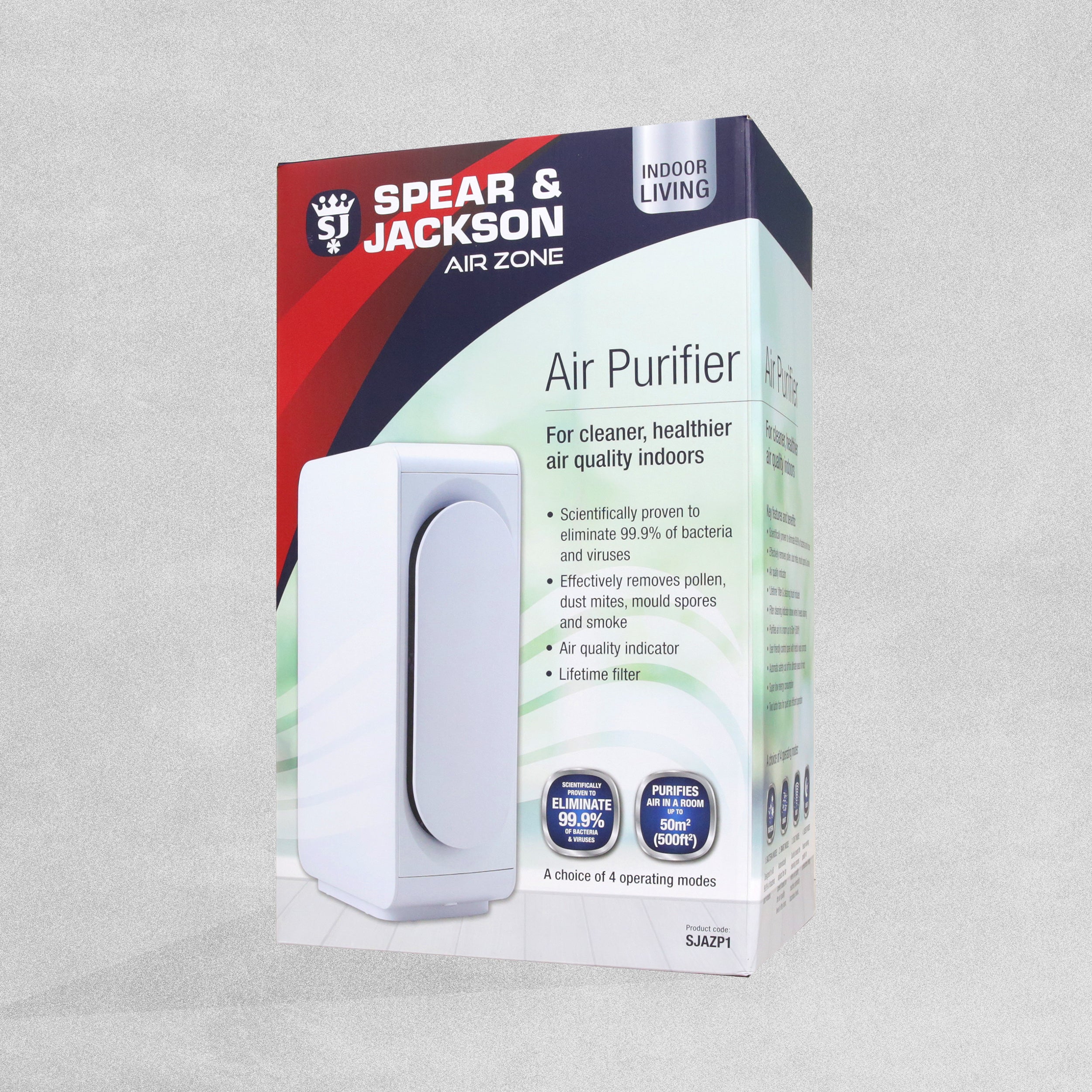 Spear & Jackson Air Zone Air Purifier (Large rooms)