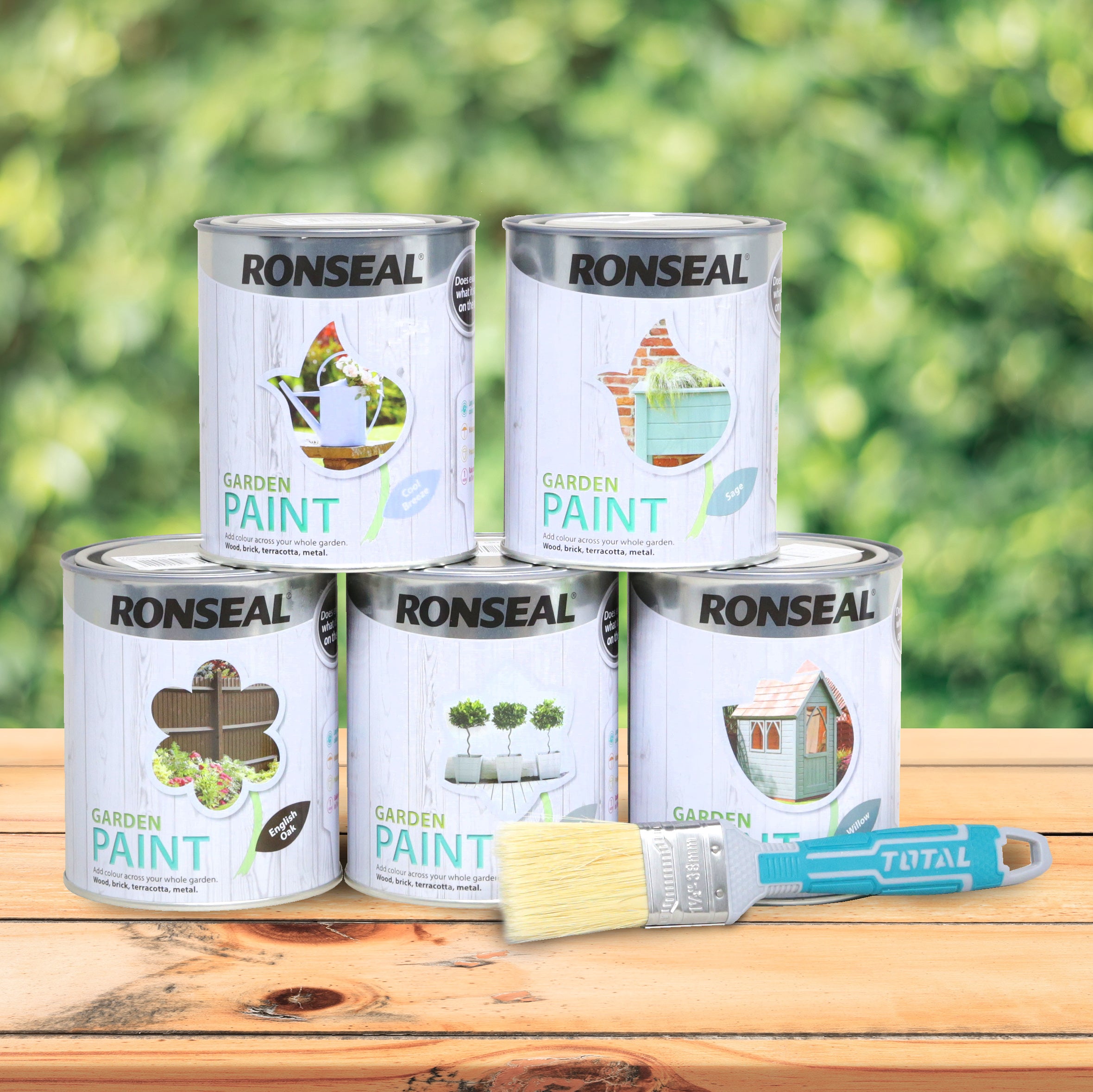 Ronseal Garden Paint - Various Colours Available - 750ml