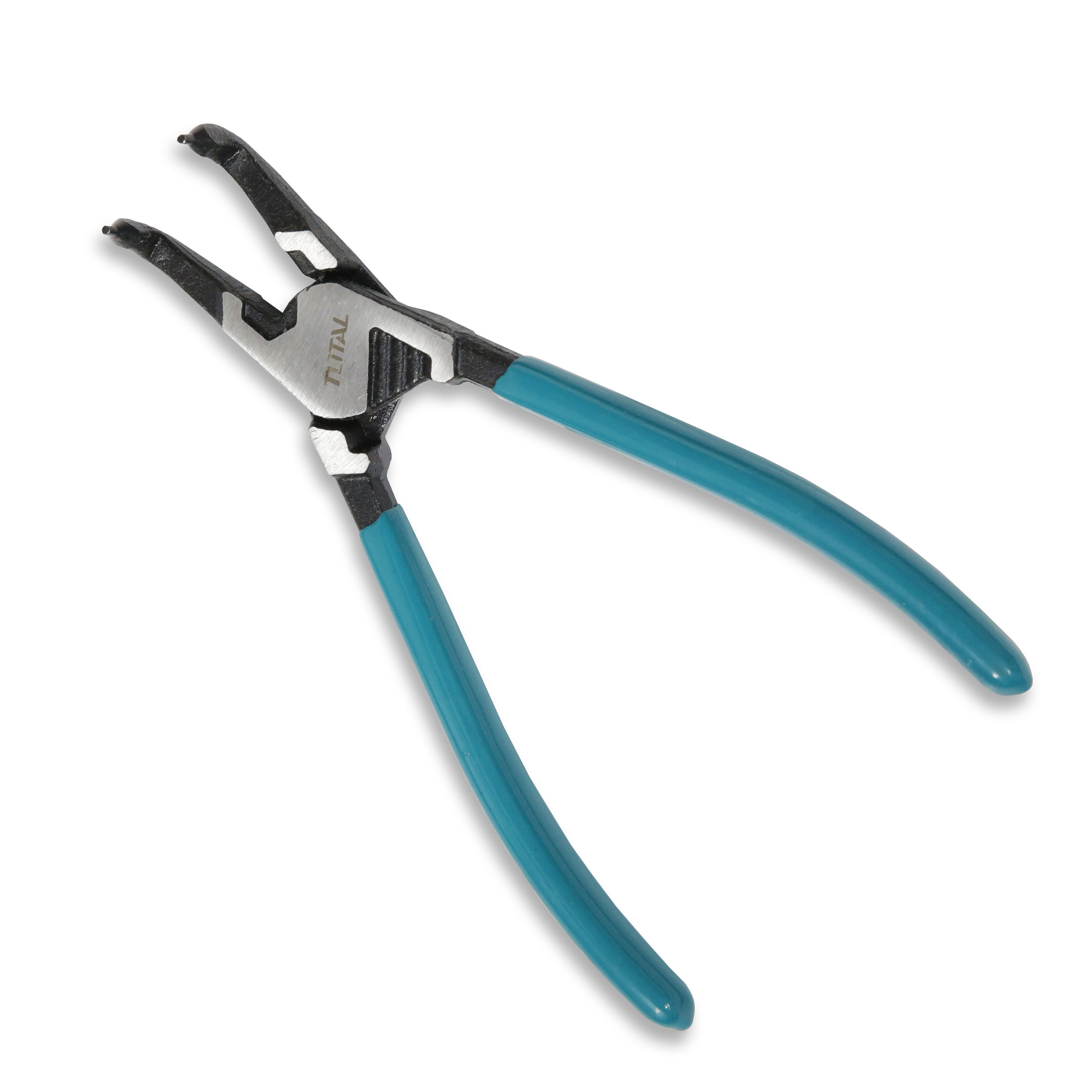 Total Circlip Bent Head Pliers 180mm 7" - THTJ21804