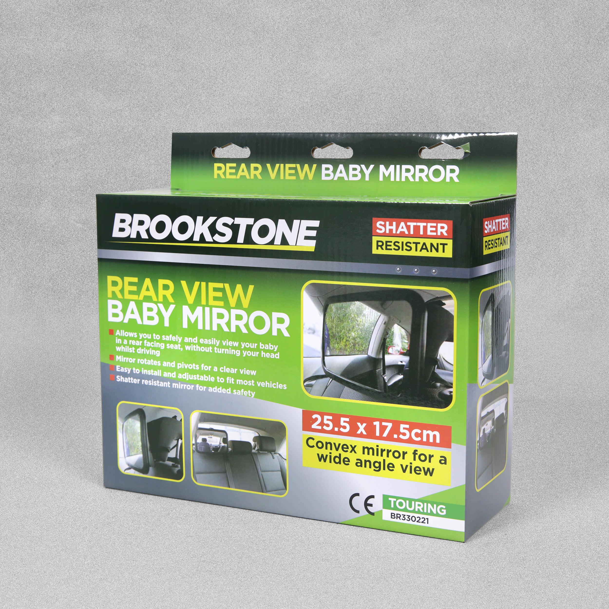 Brookstone Rear View Baby Mirror