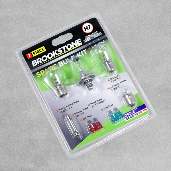 Brookstone 7 Piece Spare Bulb Set H7