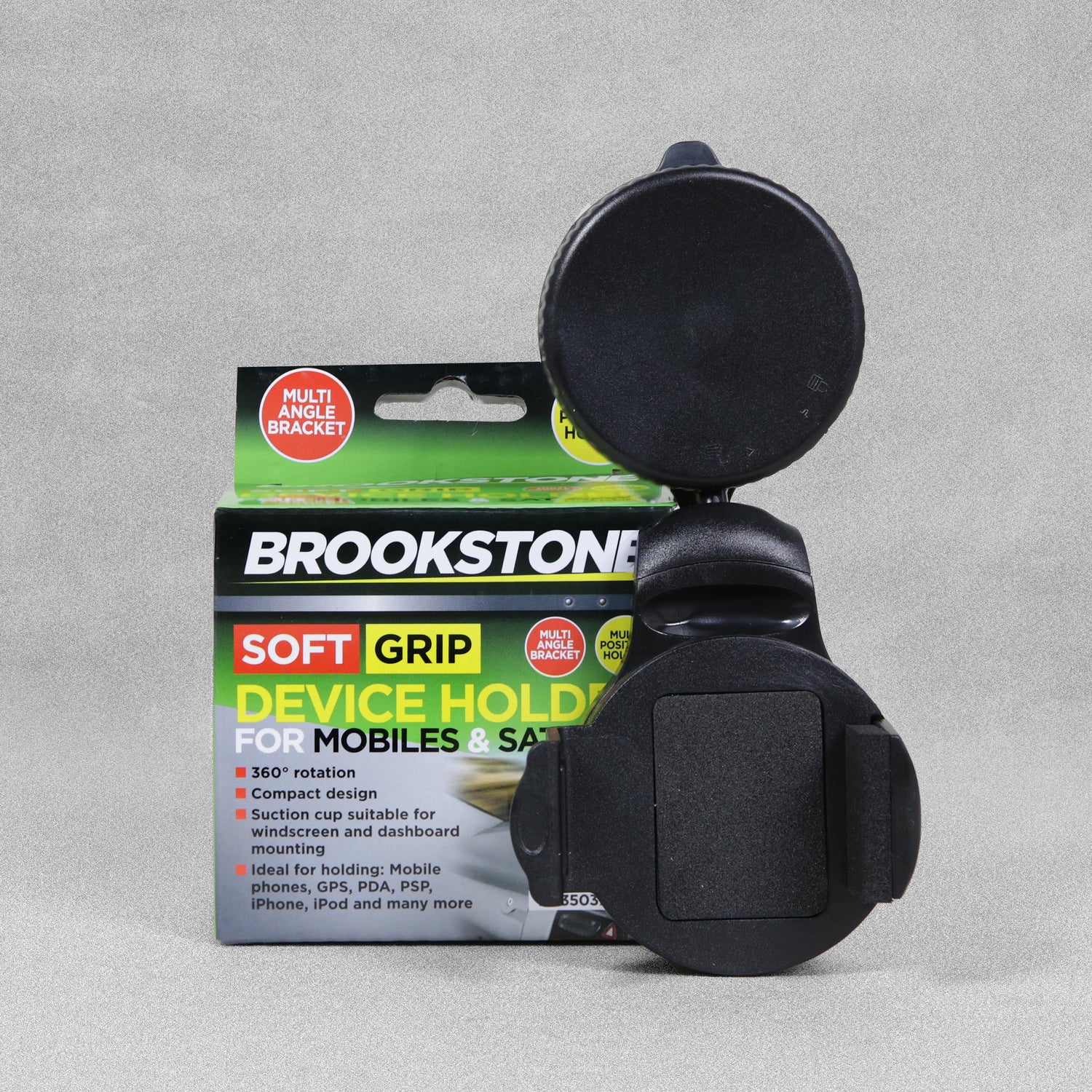 Brookstone Soft Grip Device Holder In Excess Direct