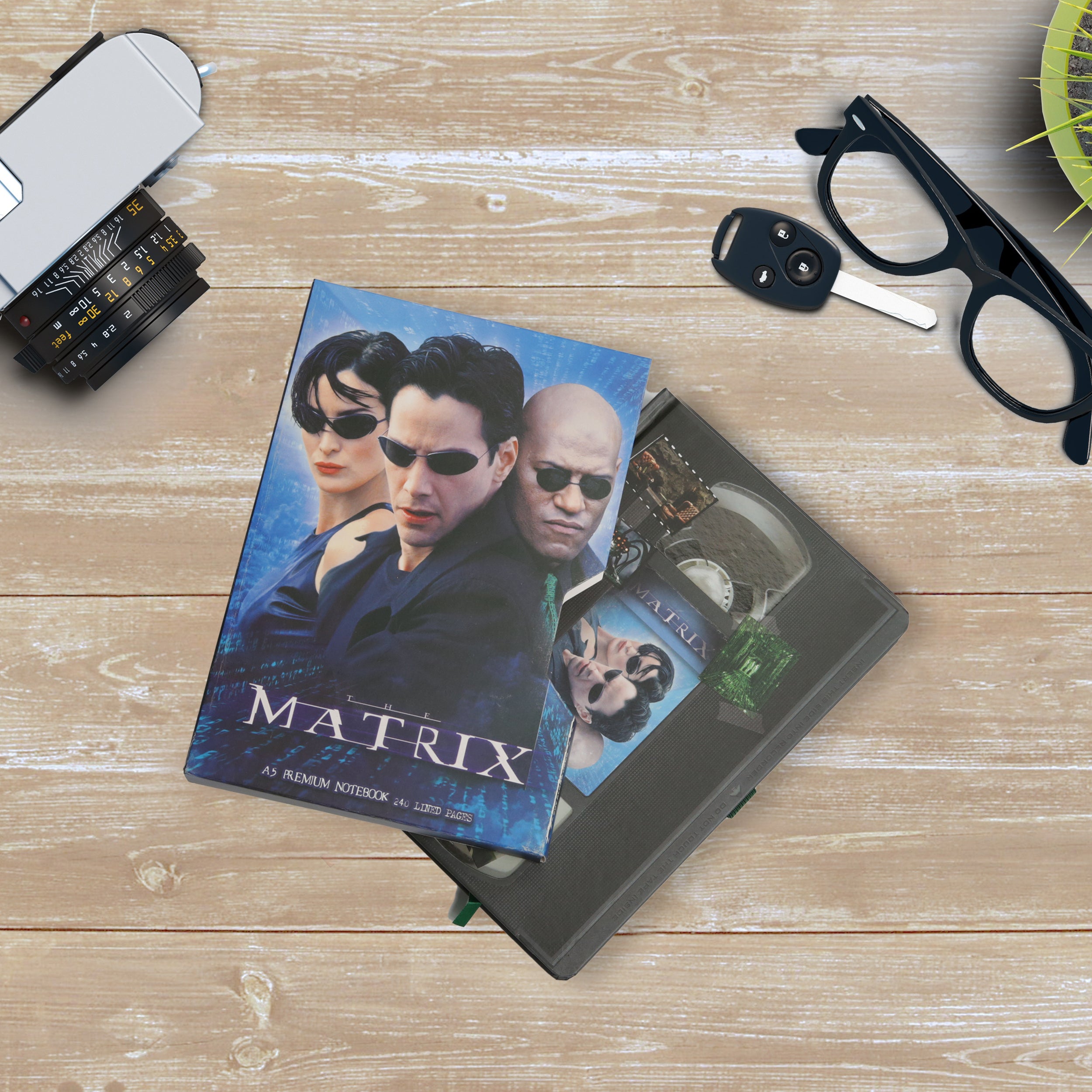 The Matrix VHS Premium A5 Notebook (240 pages)