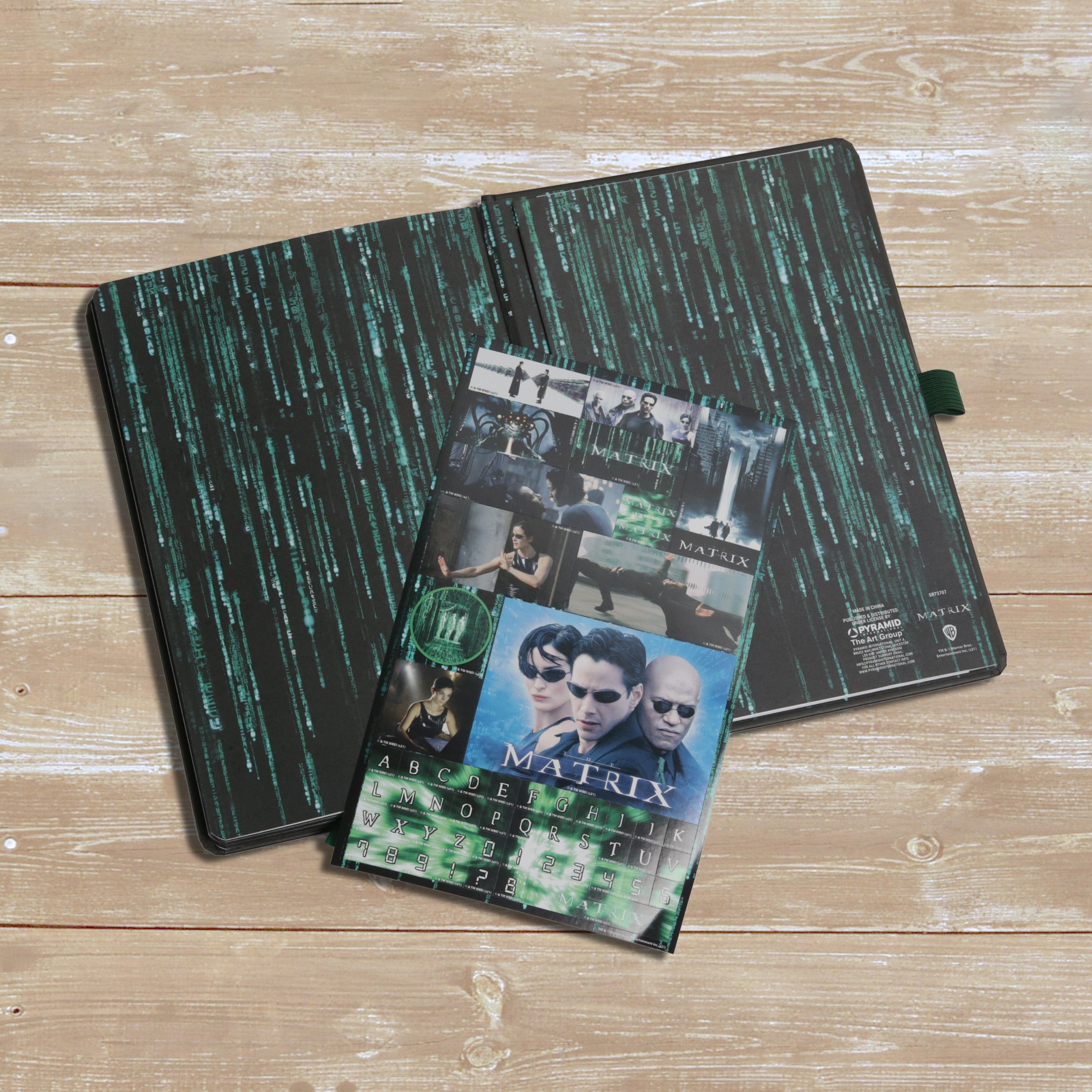 The Matrix VHS Premium A5 Notebook (240 pages)