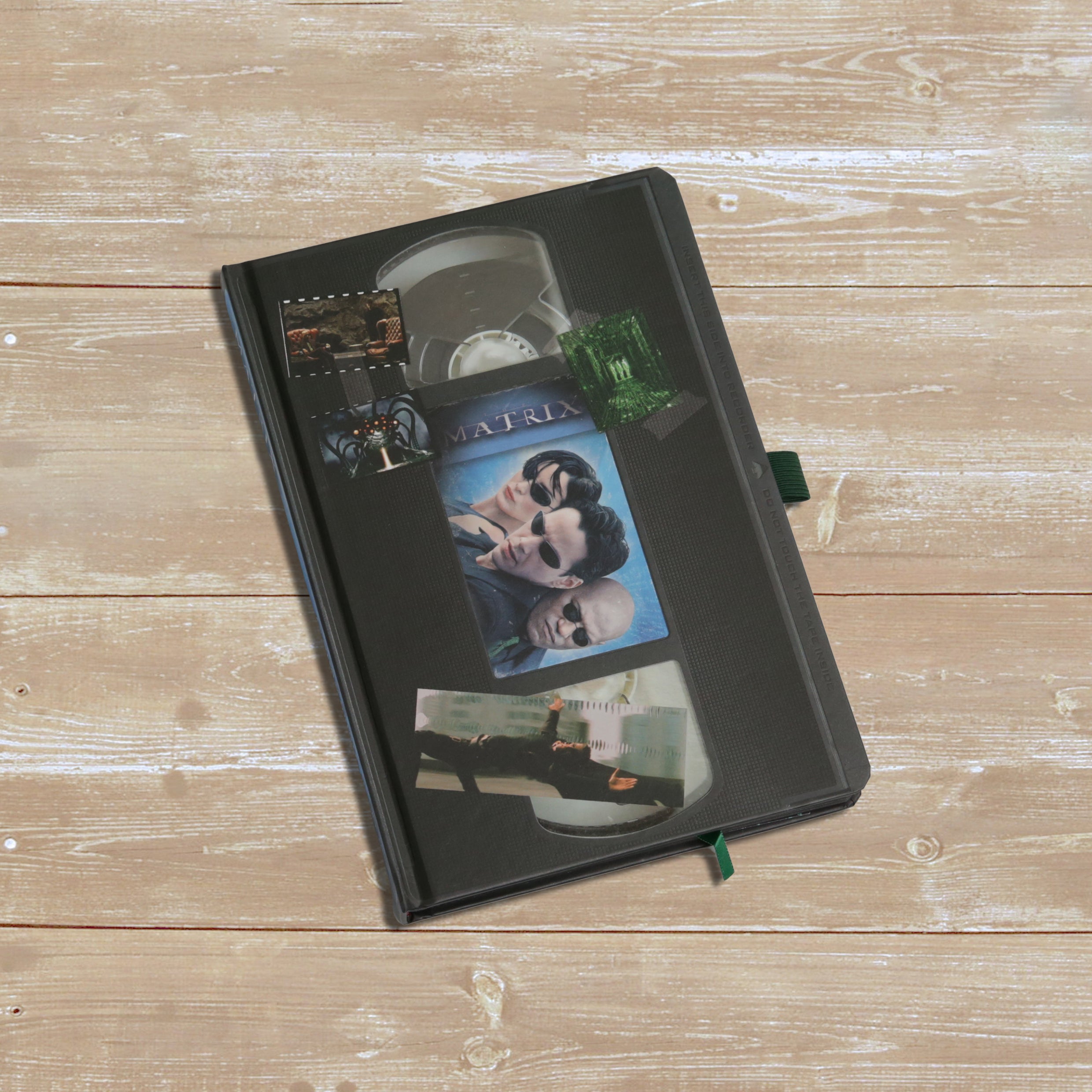 The Matrix VHS Premium A5 Notebook (240 pages)