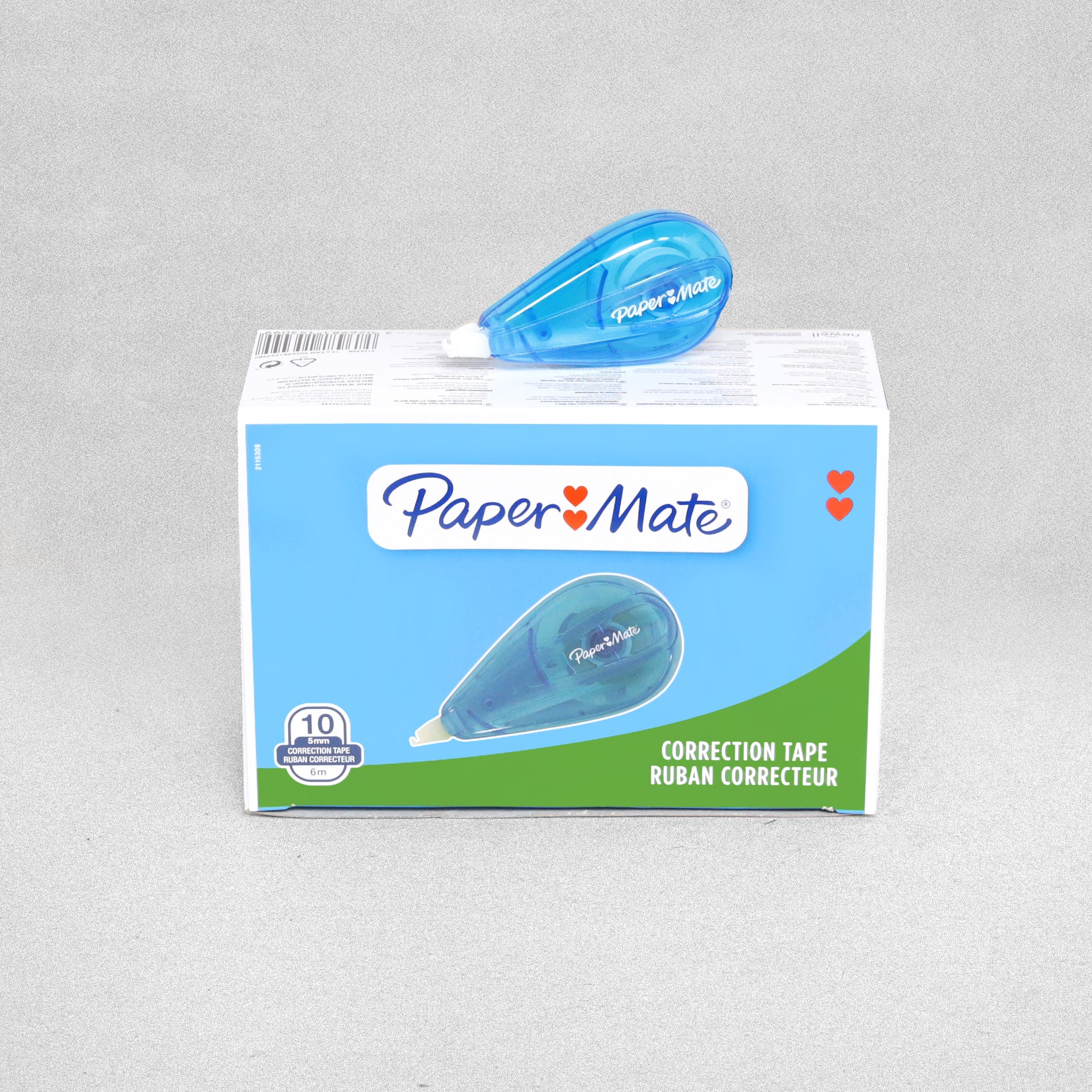 Paper Mate Mini White Correction Tape 5mm x 6m 10pcs