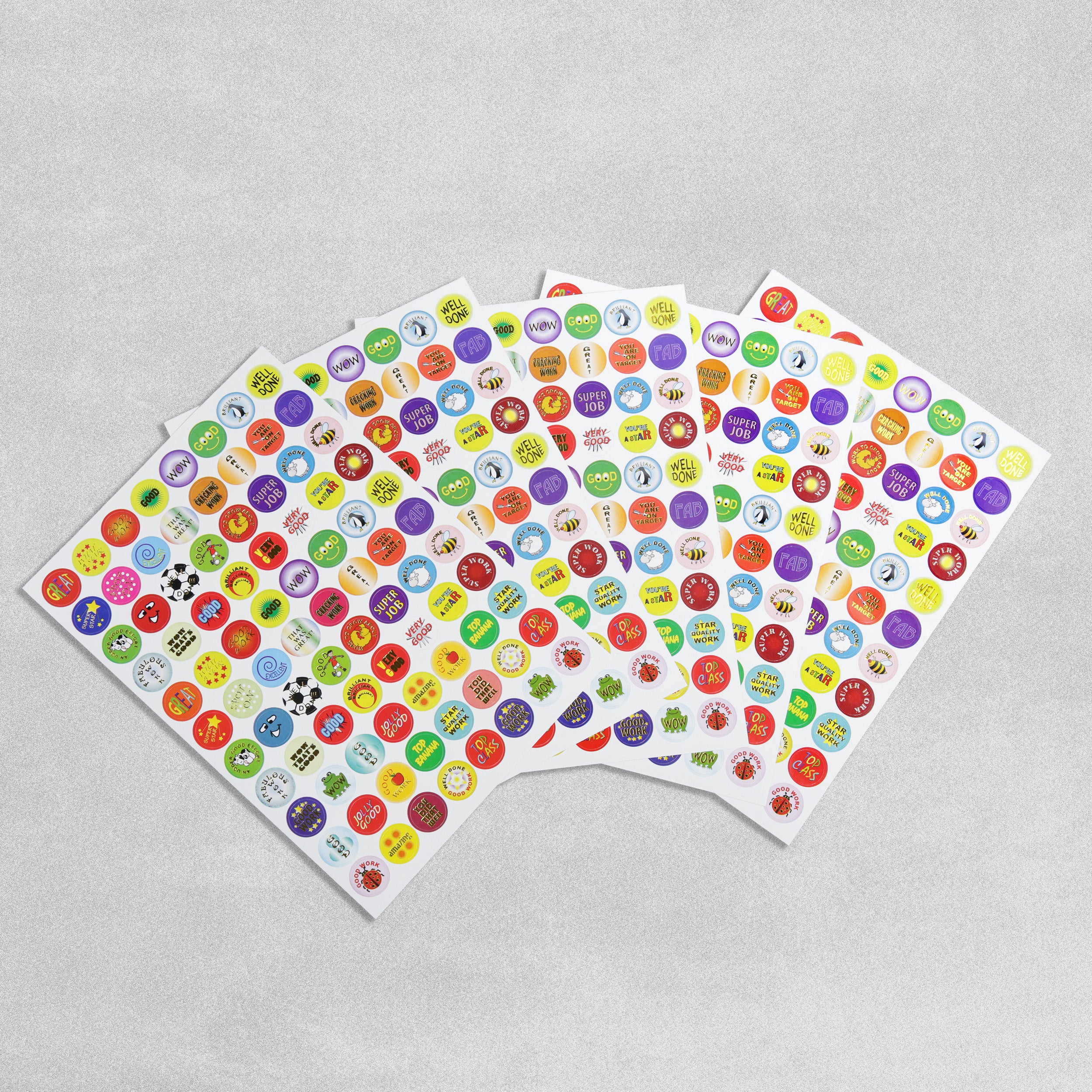 Assorted Sticker Sheets