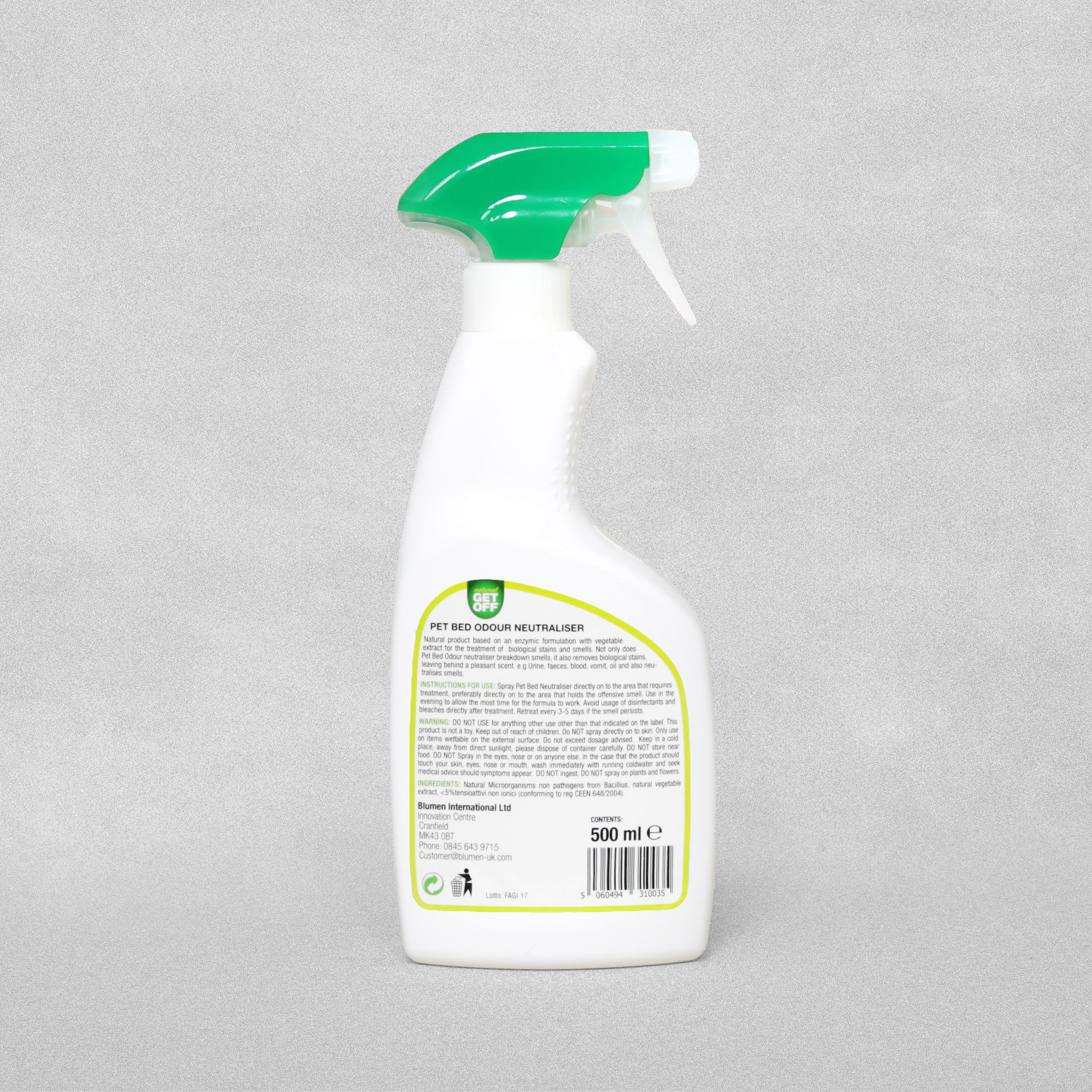 Get Off Pet Bed Odour Neutraliser - 500ml