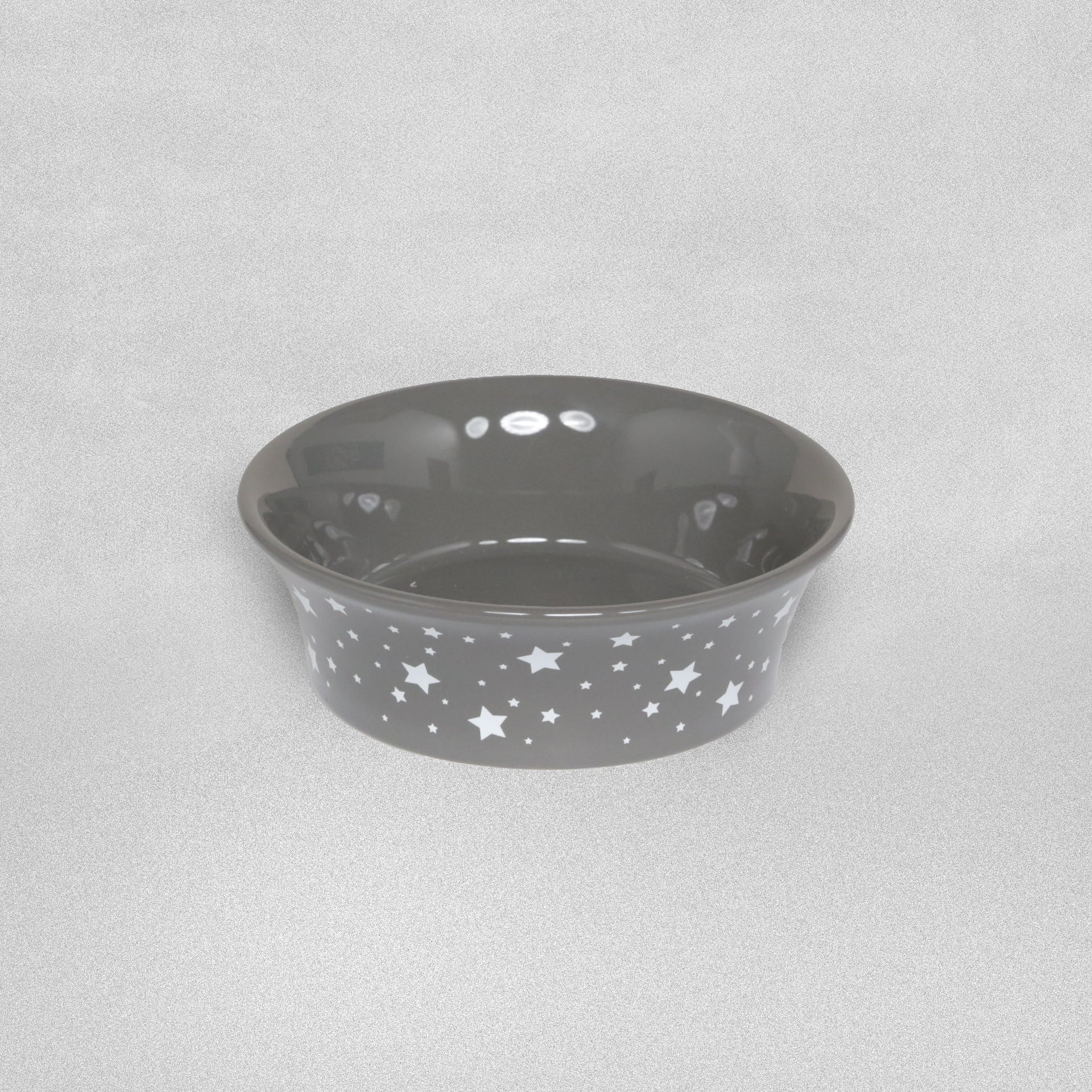 Zoon Flared Starry Cat/Dog Water & Food Bowl