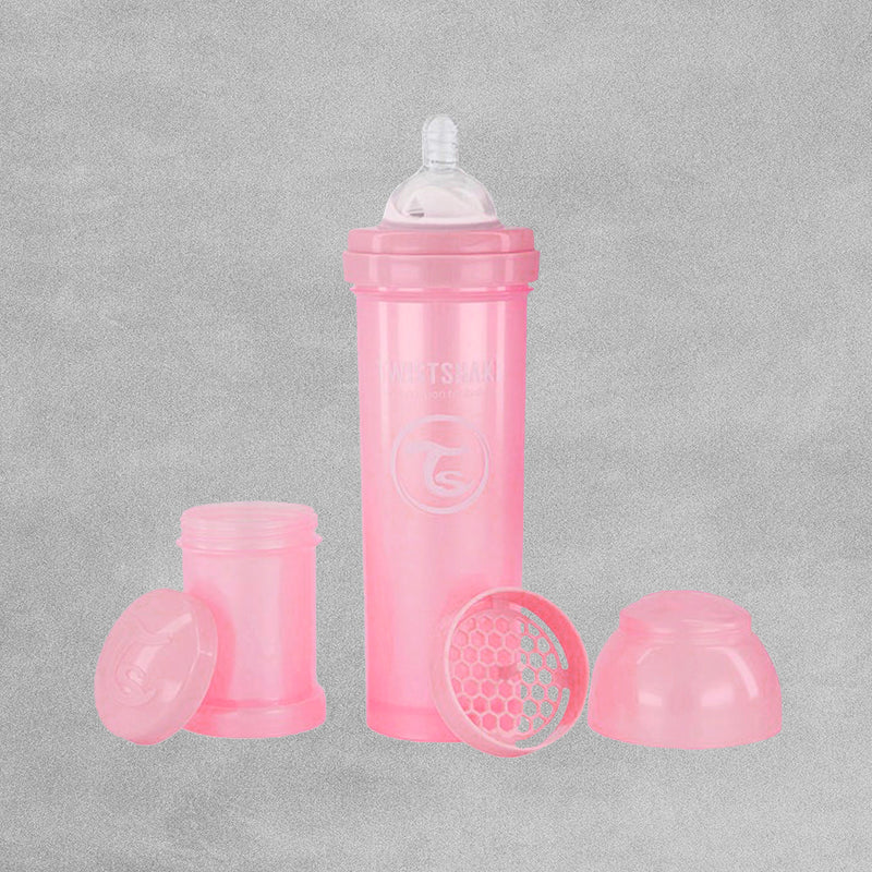 Pastel Pink Stainless Steel Bottle, 260ml