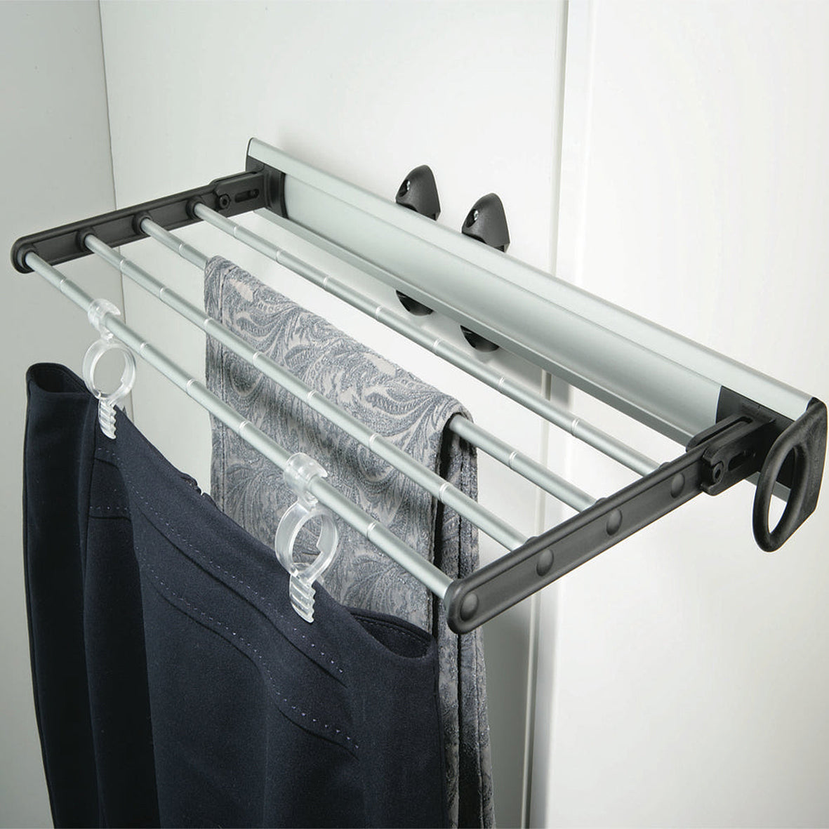 Pull-Out Rail for Ties, Trousers and Skirts