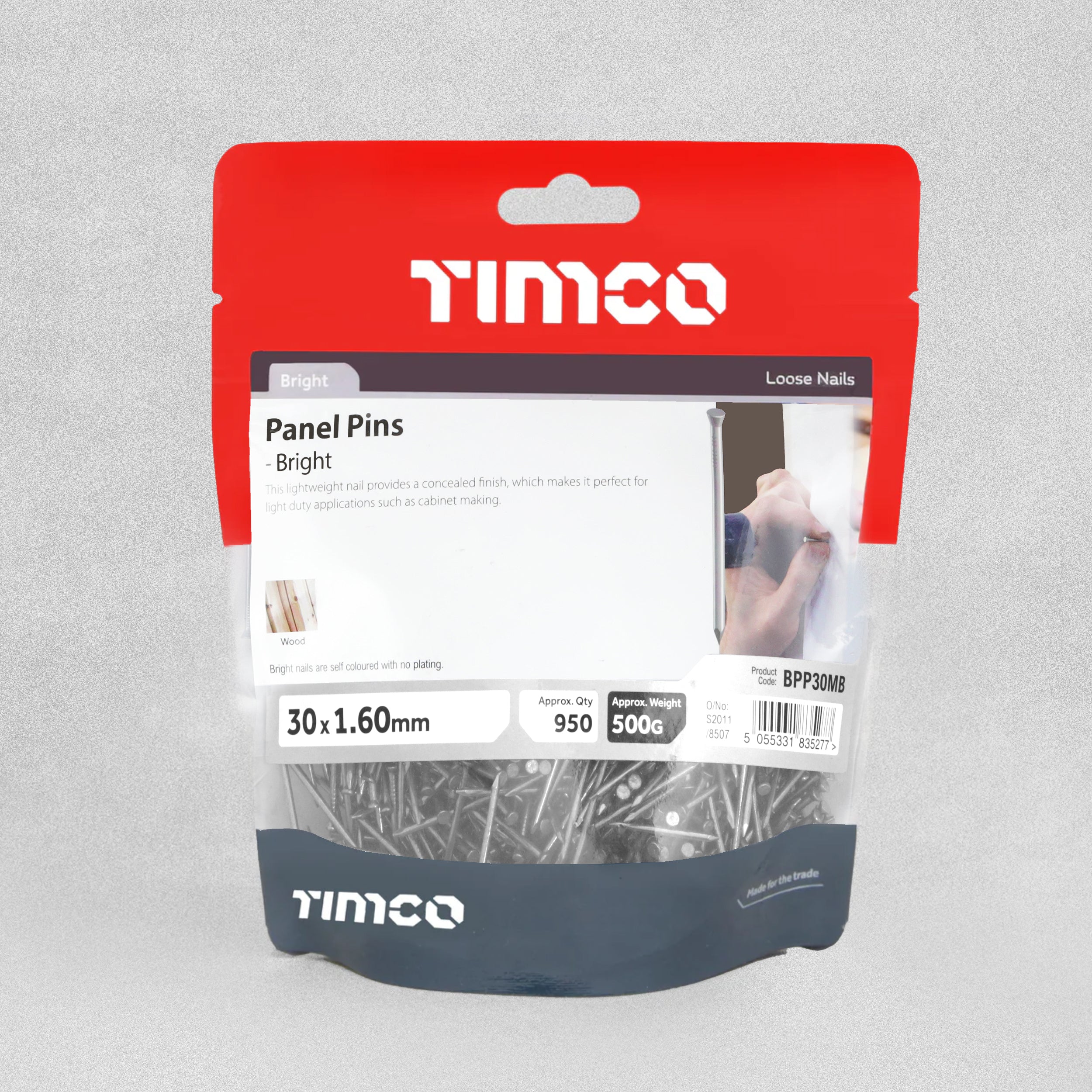 Timco Bright Panel Pins- Various Sizes Available