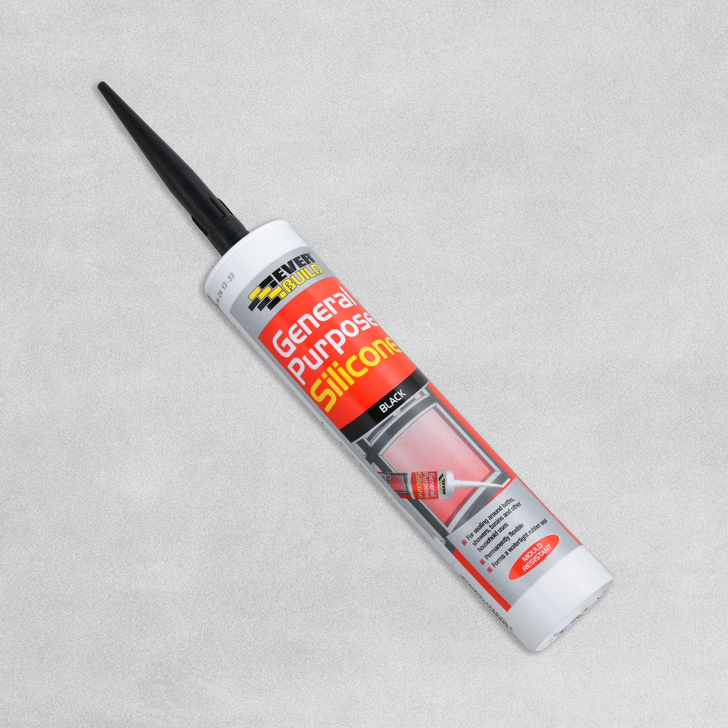 EverBuild General Purpose Silicone - 280ml Black