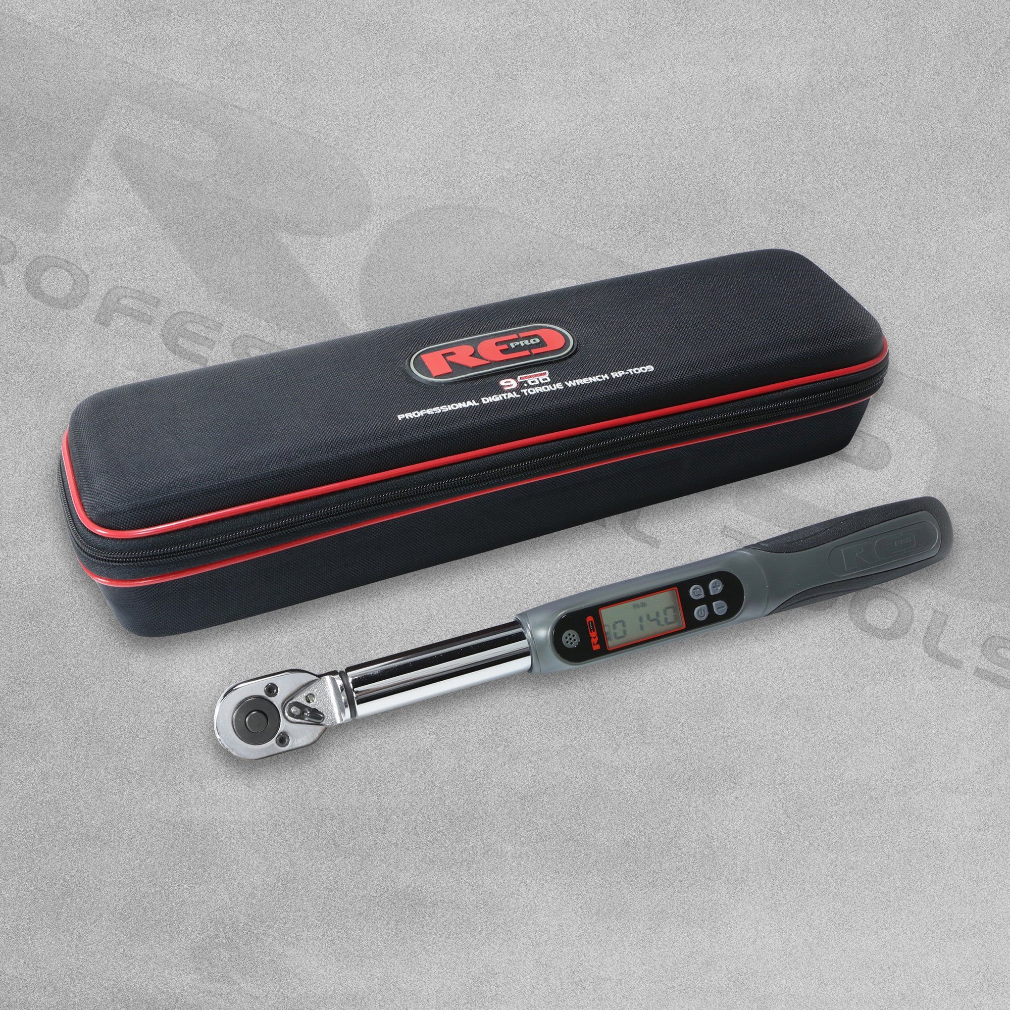 Red Pro Tools 3/8" Drive Digital Torque Wrench (370mm)