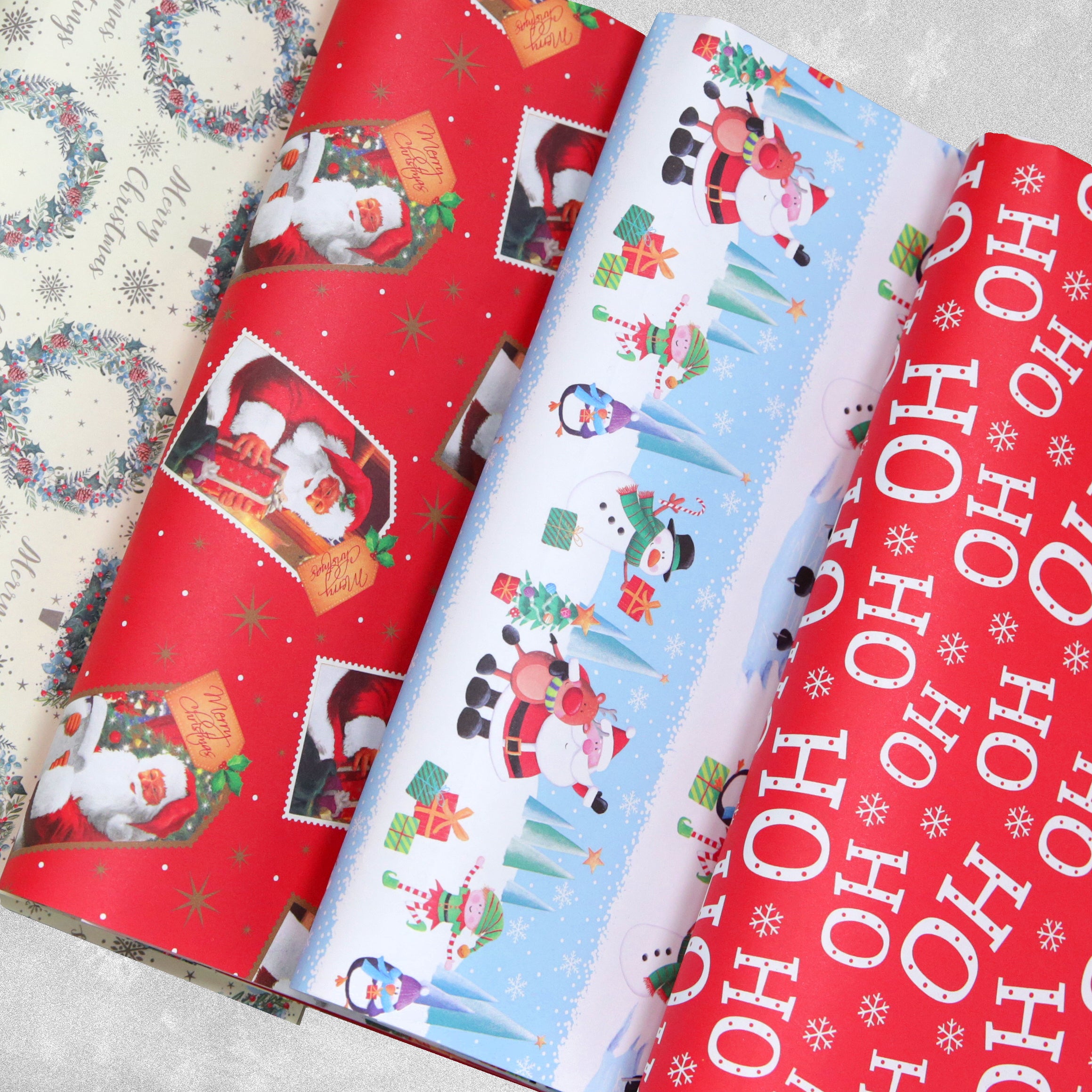 GiftMaker Christmas Gift Wrap Sheets - 8pcs