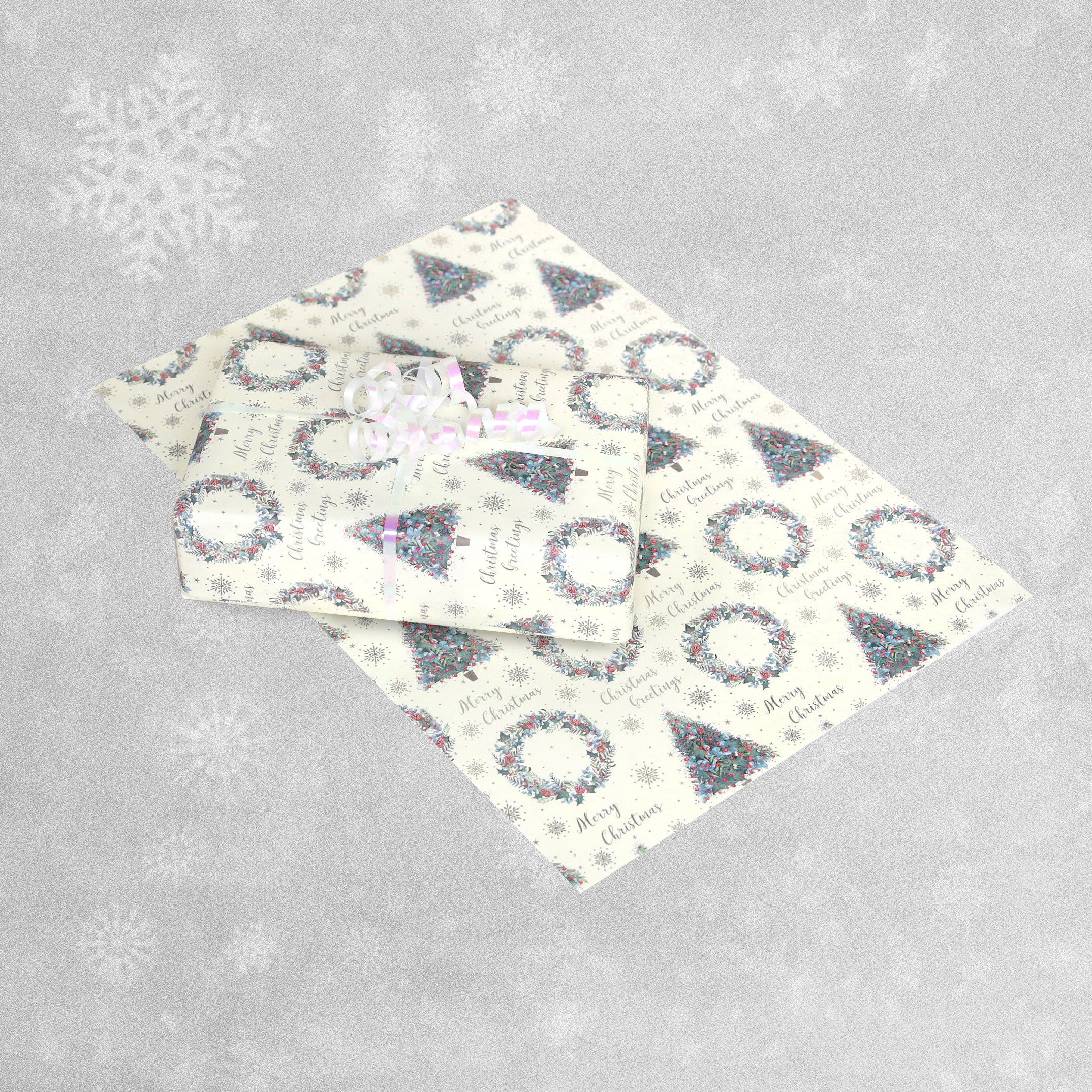 GiftMaker Christmas Gift Wrap Sheets - 8pcs