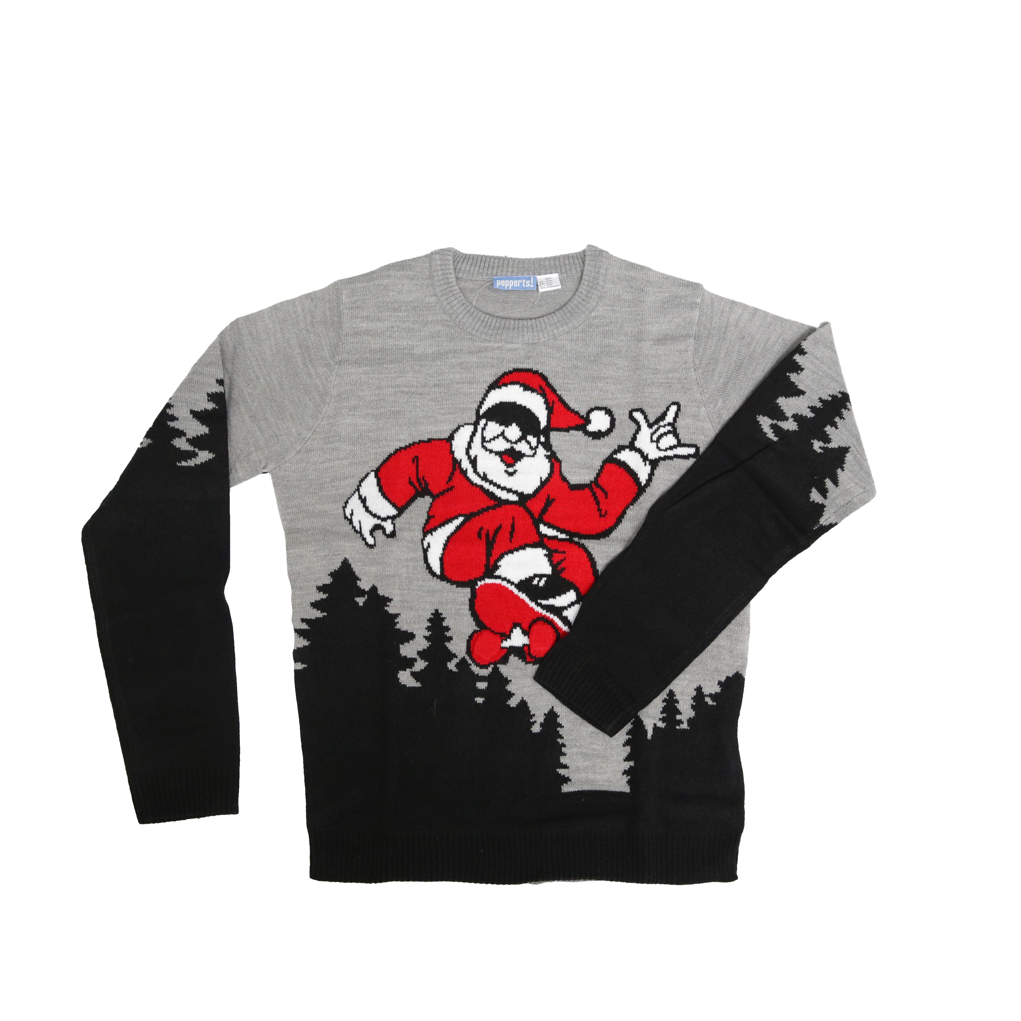 Kids Christmas Jumper - Santa Skateboard - Various Sizes Available