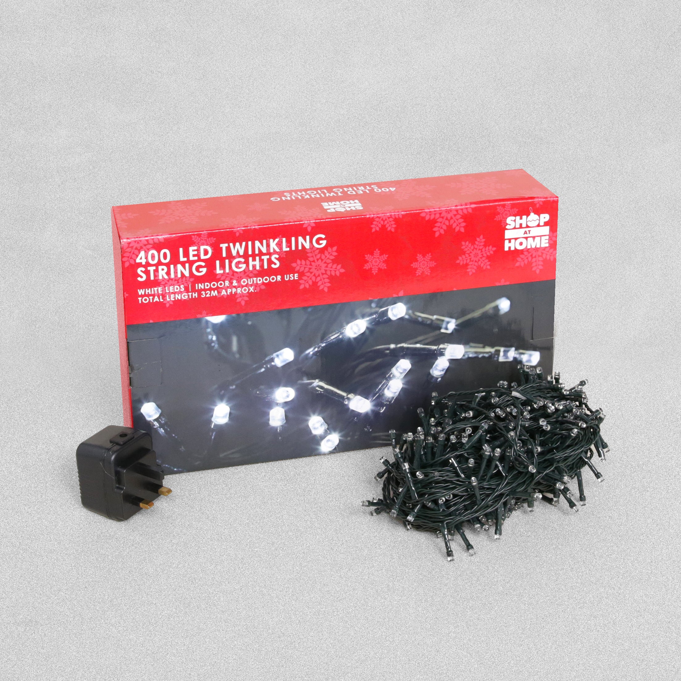 400 LED Twinkling String Lights - 32m