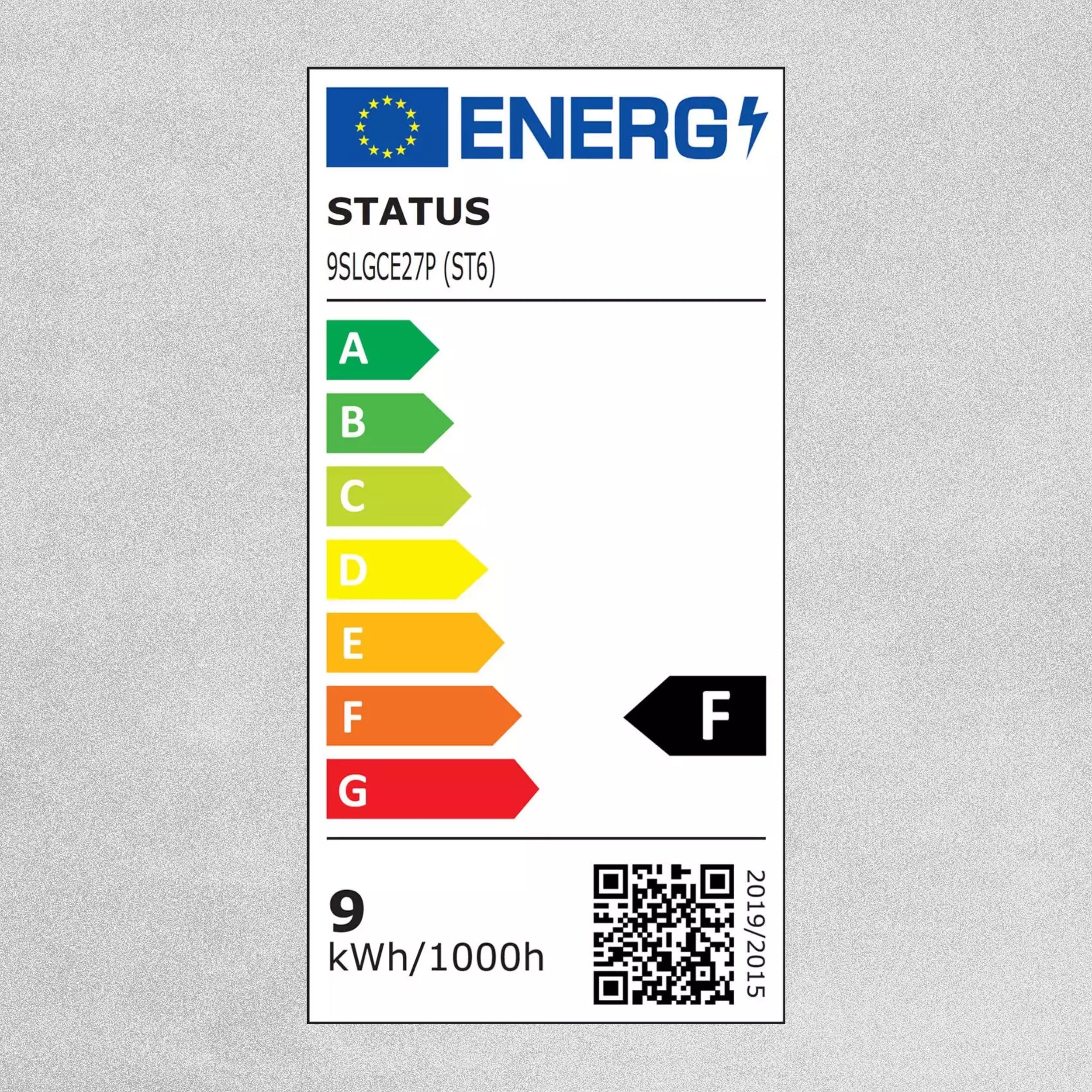 Status LED Classic Pearl Bulb E27/ES 9w=60w - Cool White