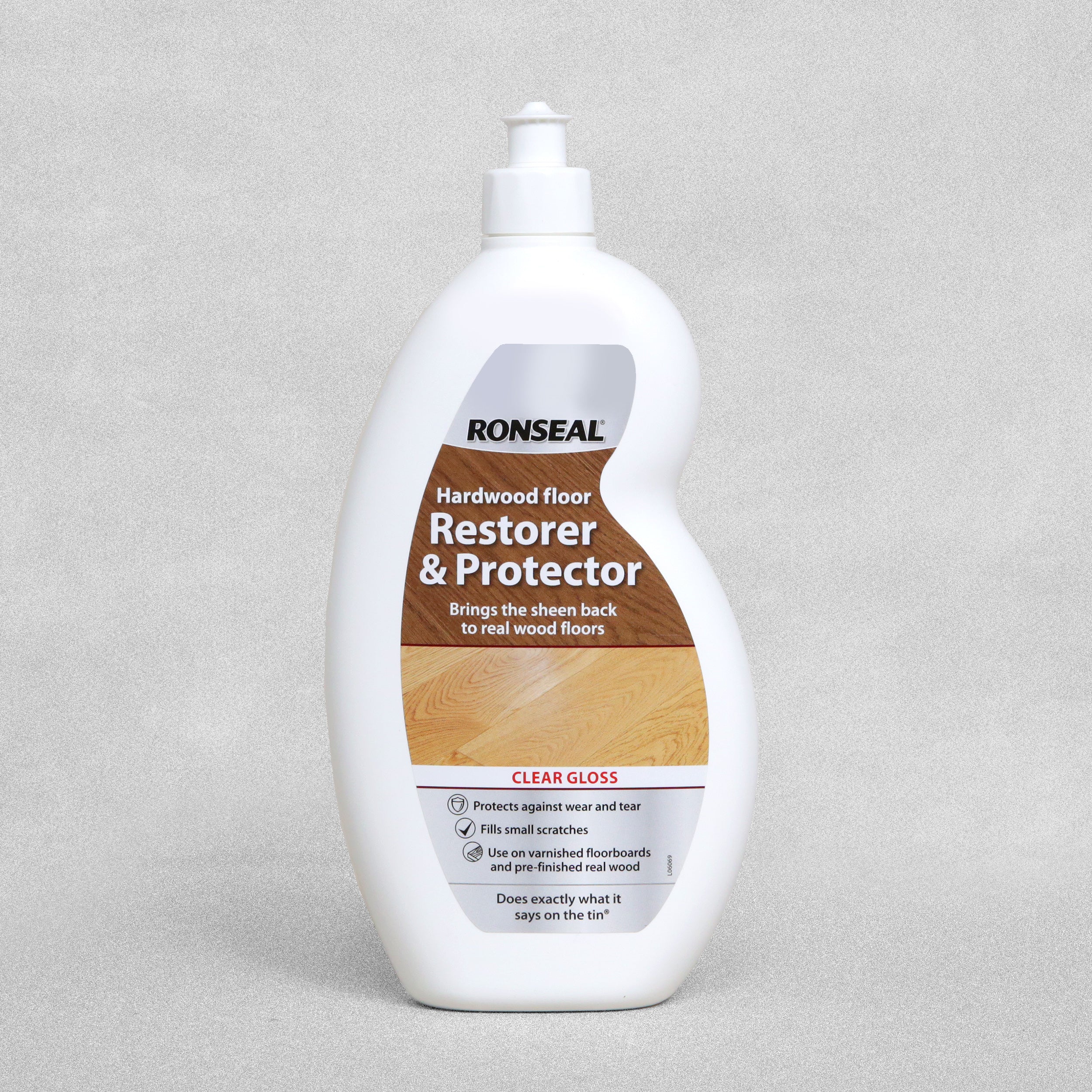 Ronseal Hardwood Floor Restorer & Protector Clear Gloss - 750ml