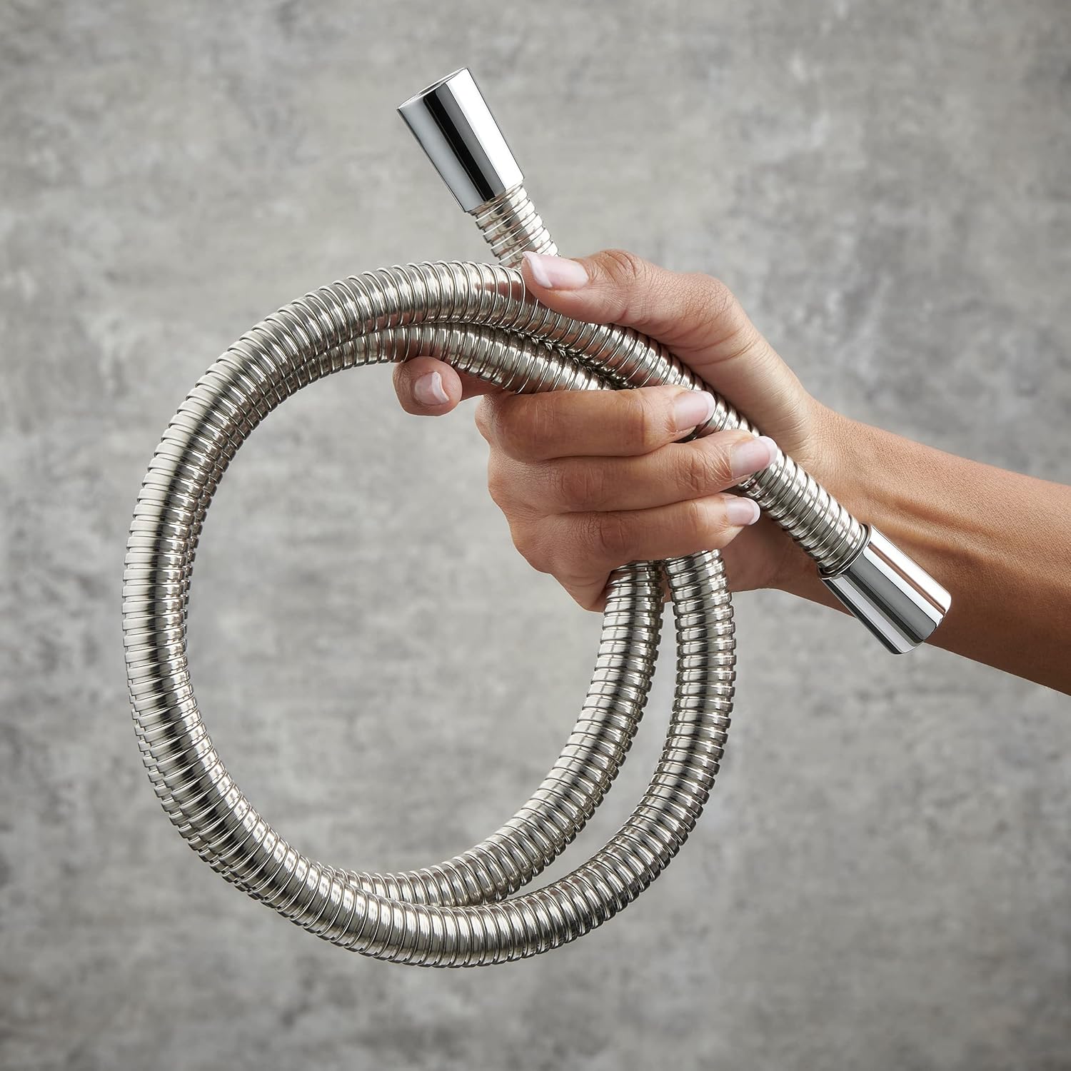 Chrome Finish Shower Hose 1.2m