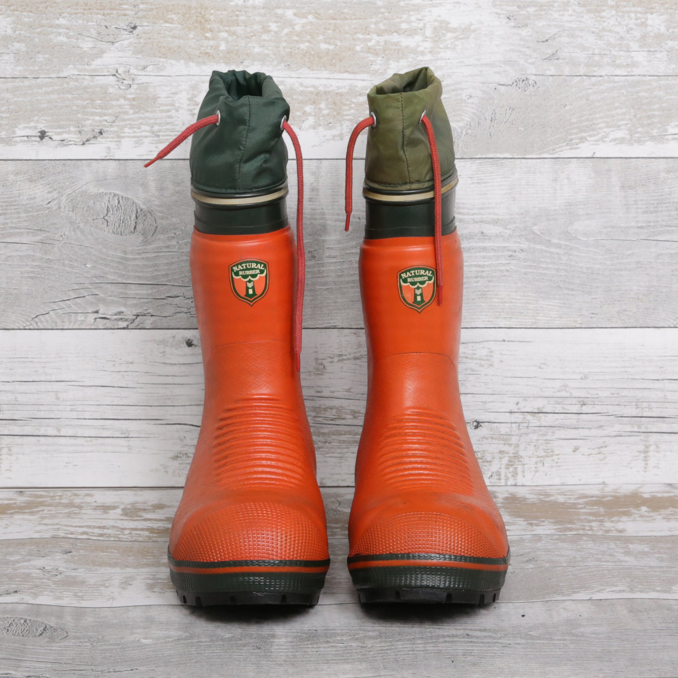 De-Branded Steel Toe Cap Chainsaw Class 2 Wellington Boots UK5.5