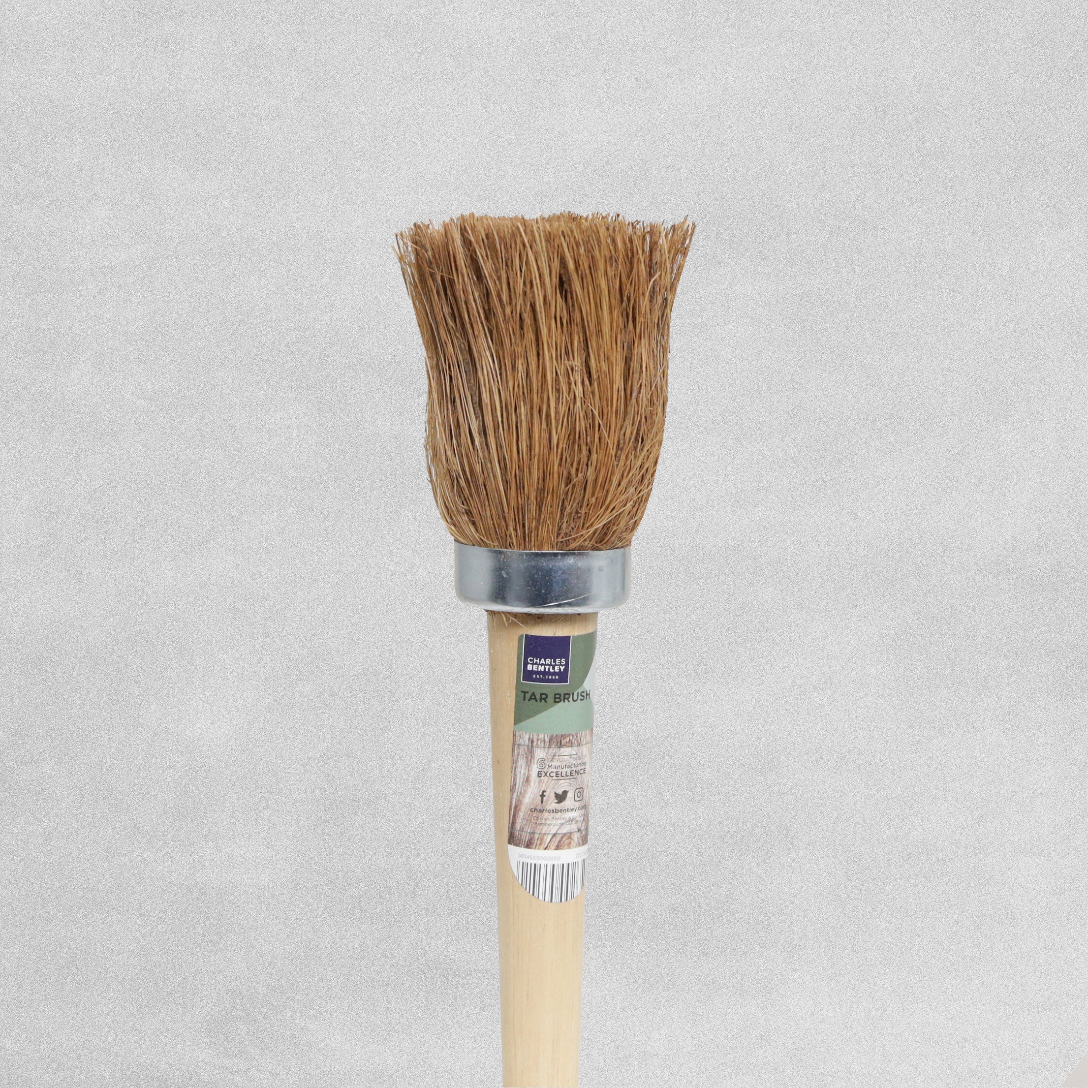 Charles Bentley Short Handled Soft Coco Tar Brush