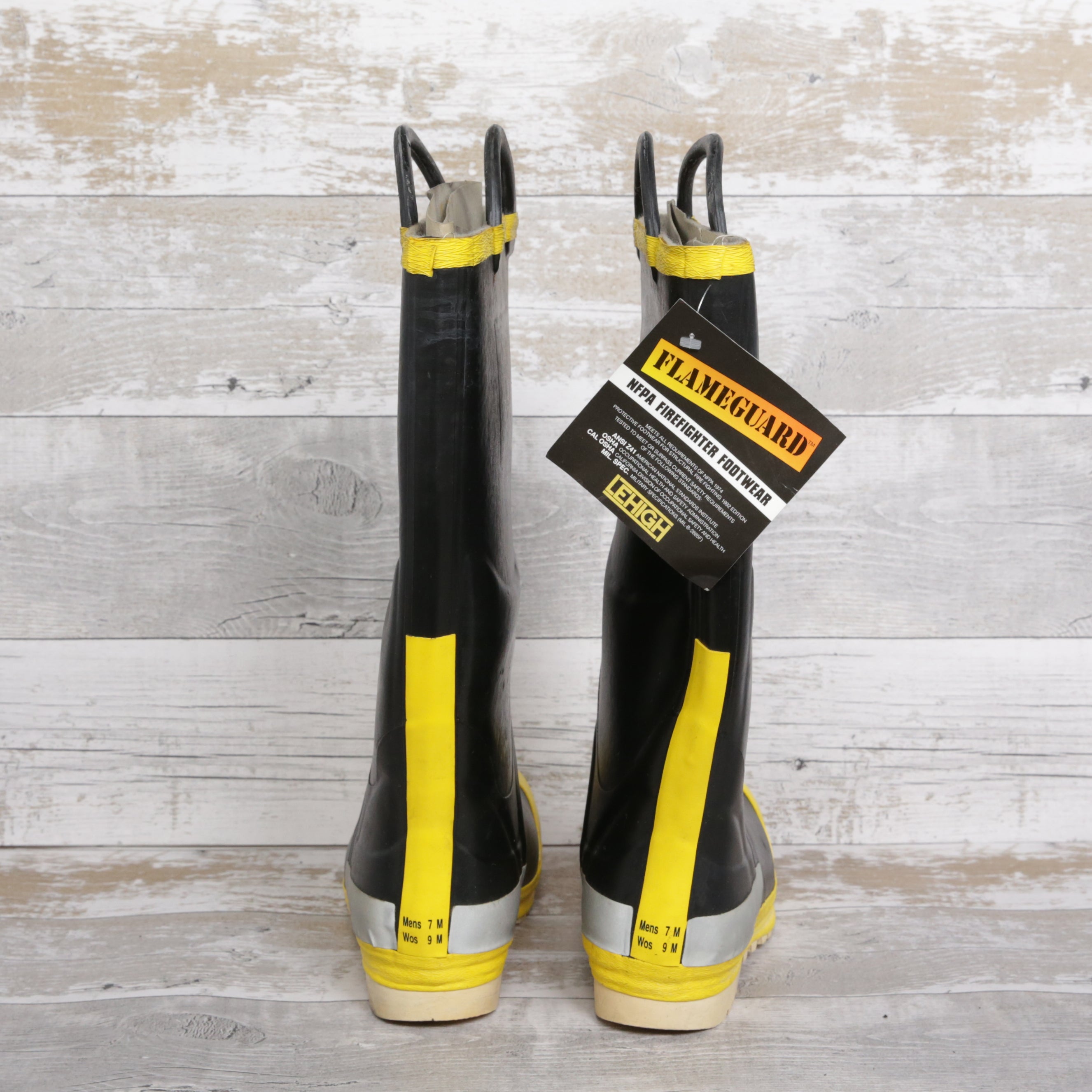 De-Branded Flameguard Safety Wellington Boots UK7