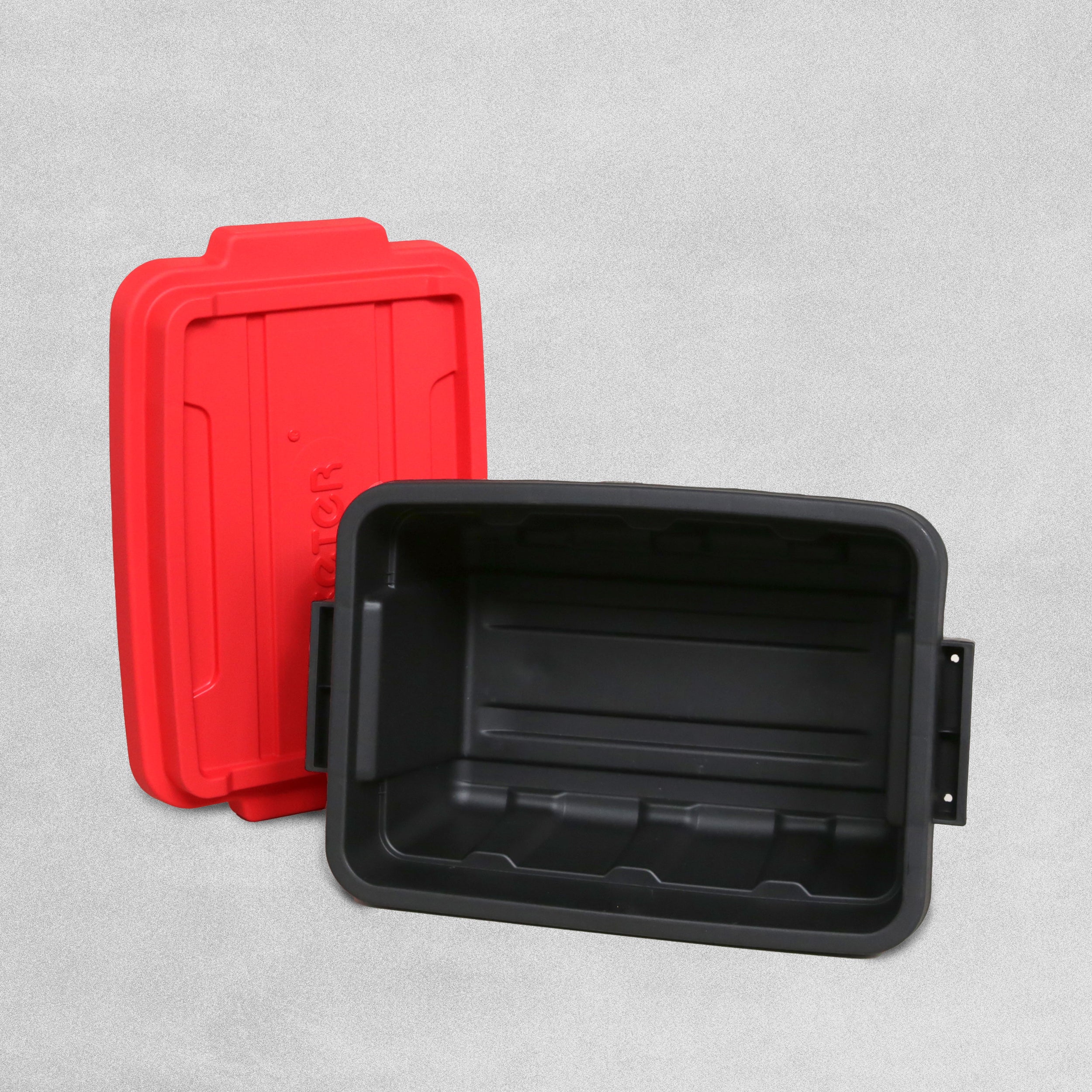 Keter Tuff Box 11 Litre Stackable Plastic Black/Red