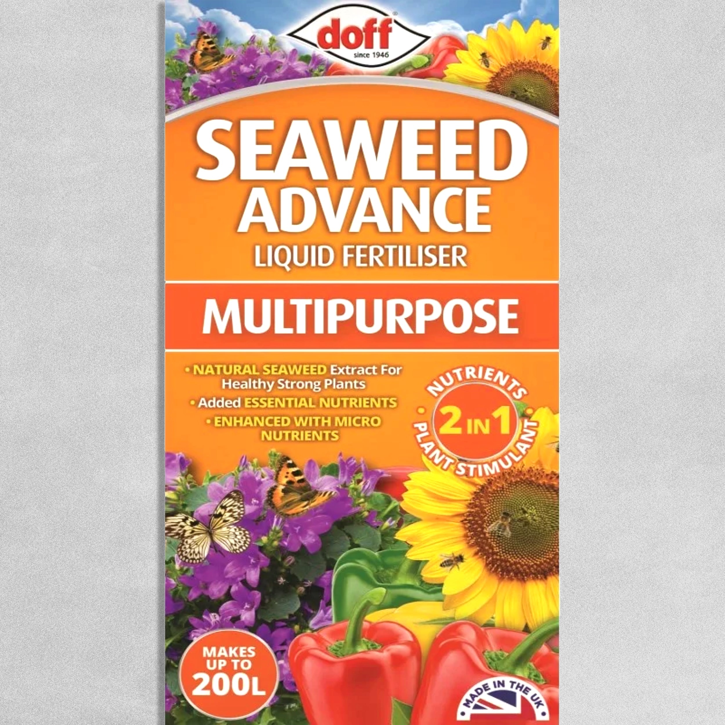 Doff Seaweed Advance Multipurpose Liquid Fertiliser - 1L