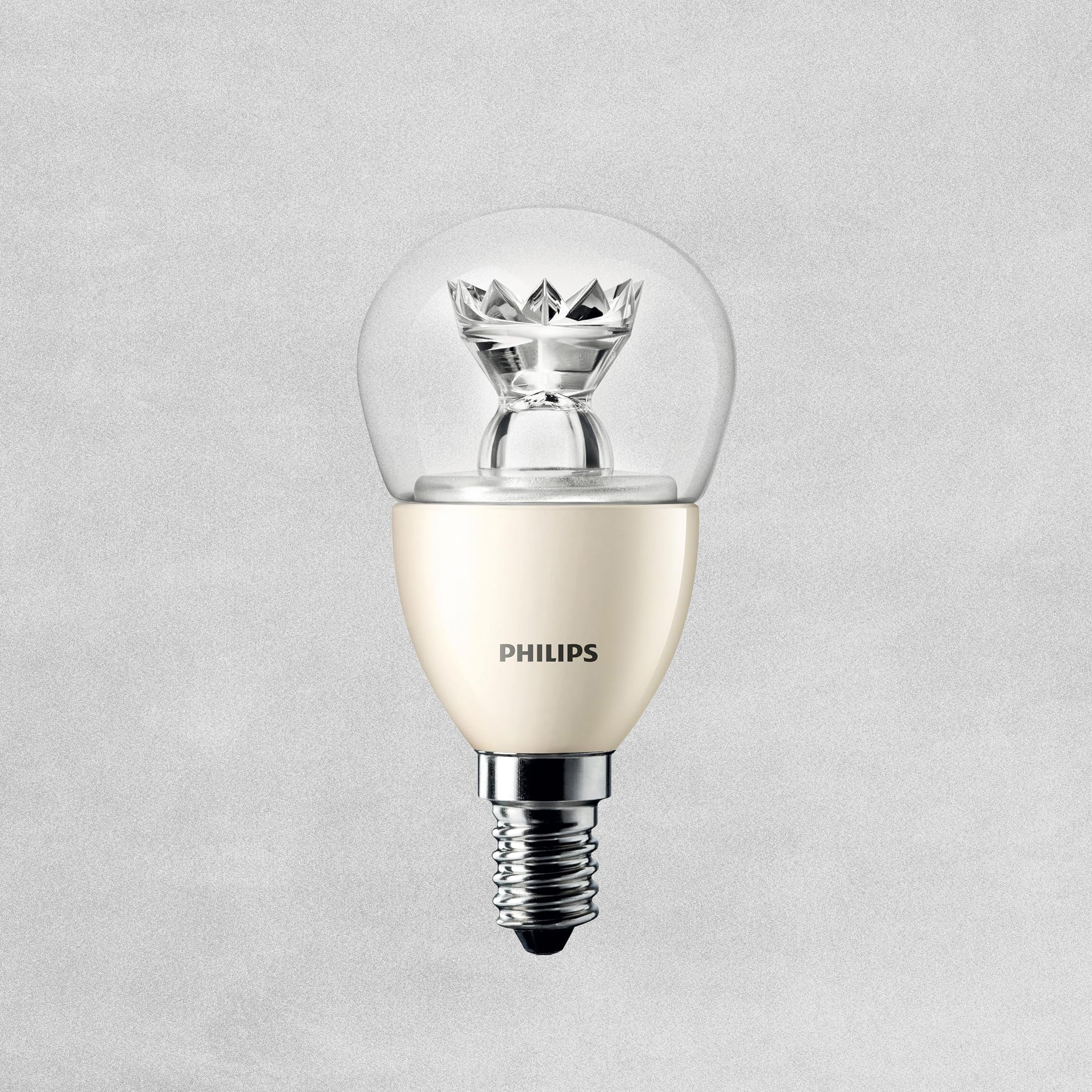 Philips LED luster  6W(replaces 40W) Dimmable.