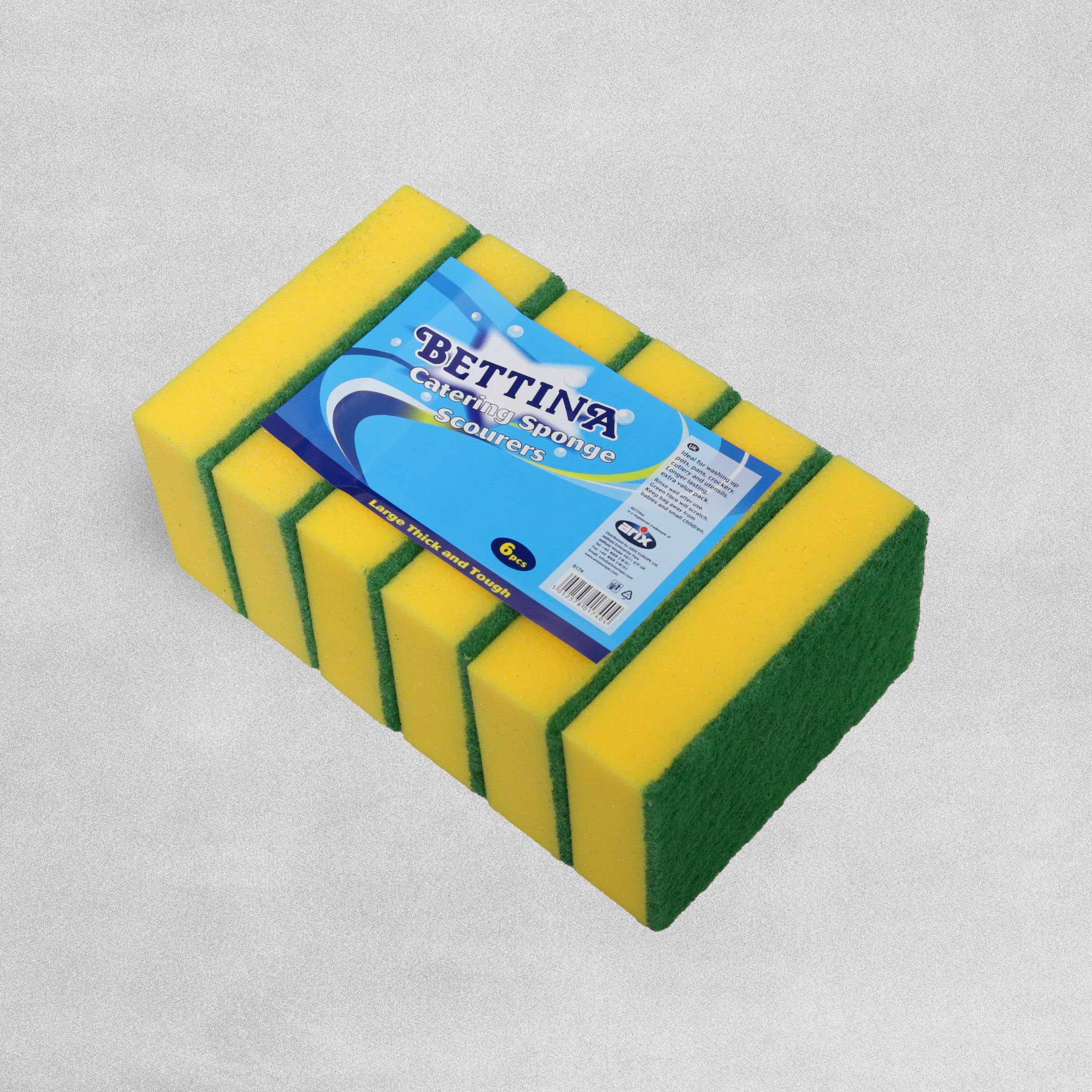 Bettina Catering Sponge Scourers - 6pcs