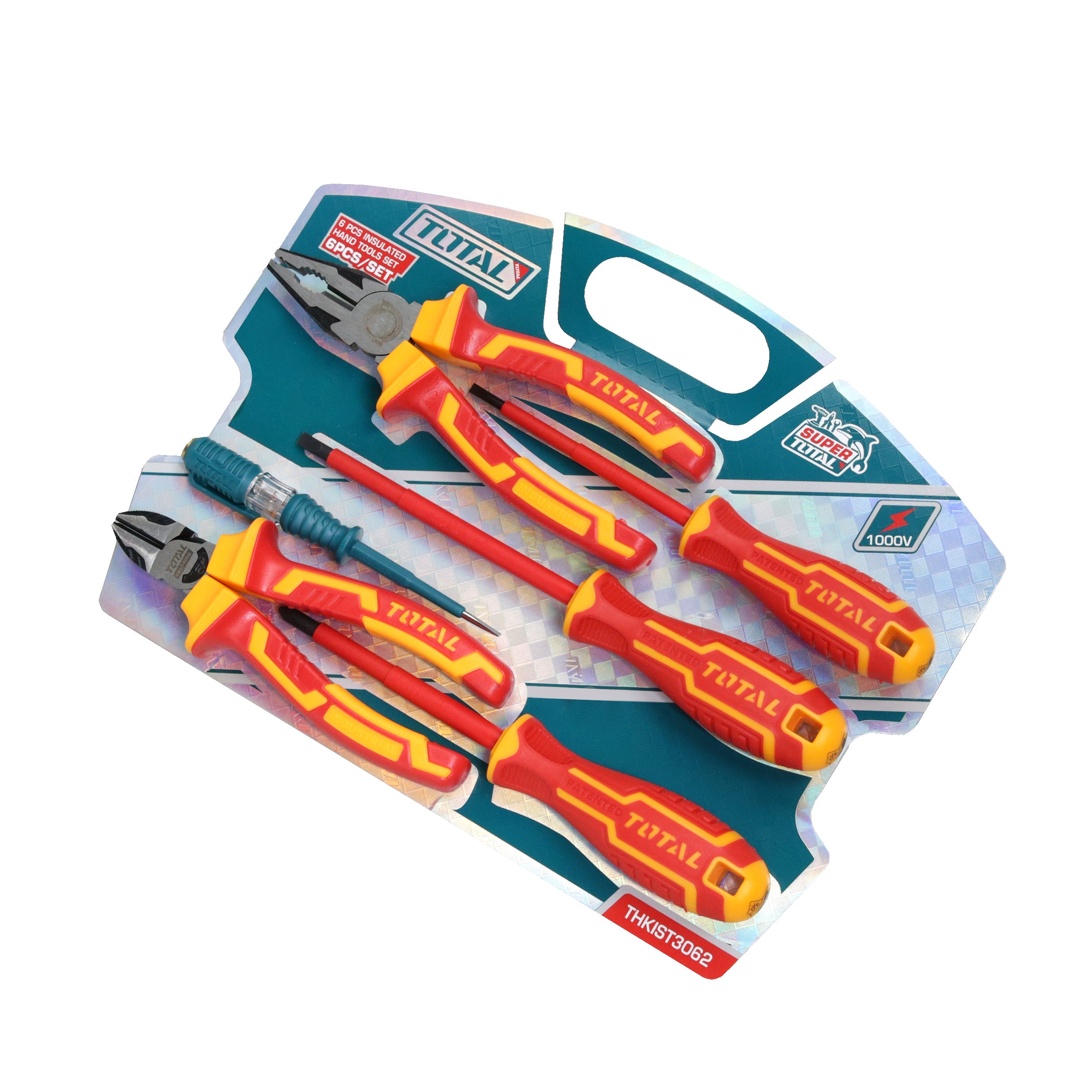 Total Insulated Hand Tools Set - 6pcs - THKIST3062