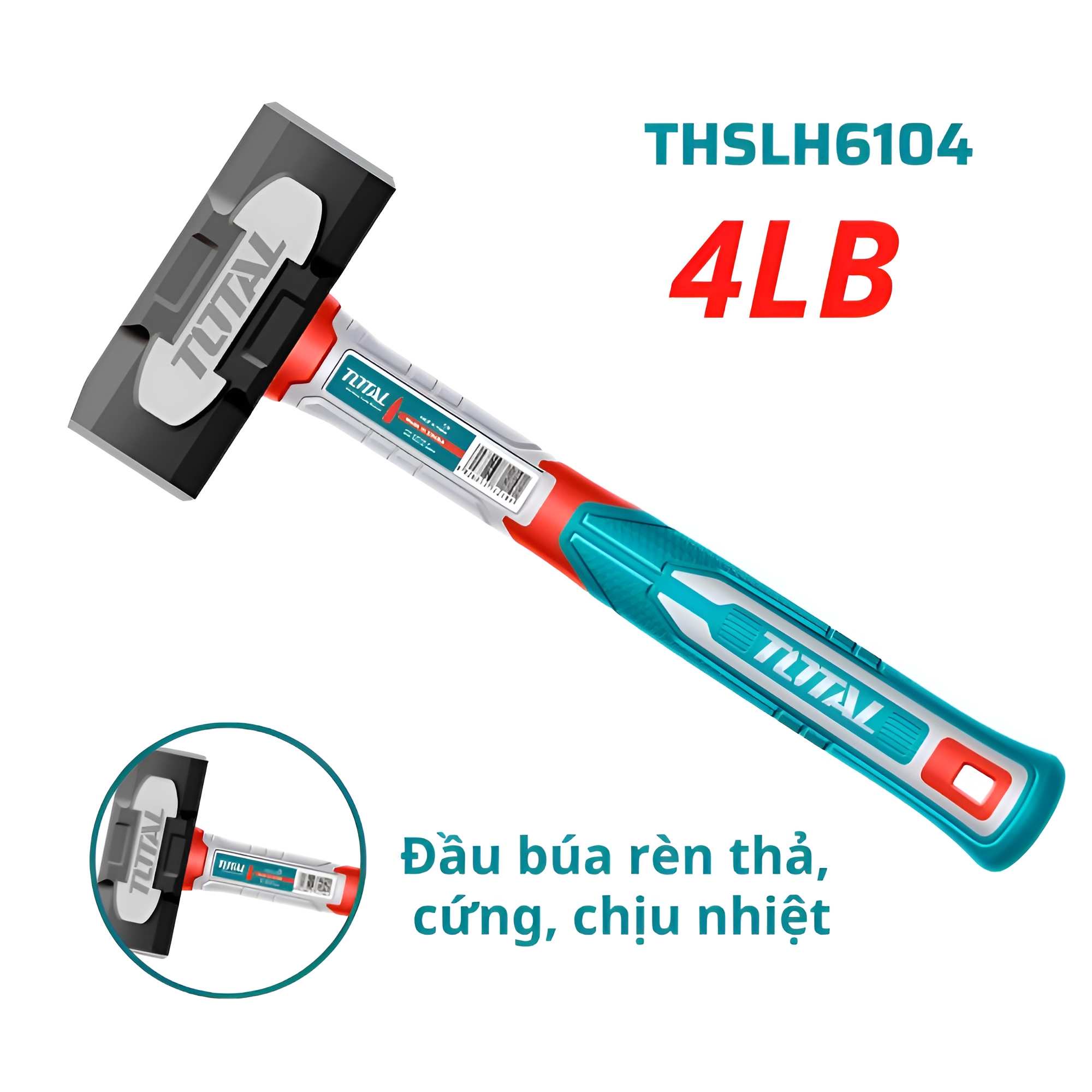 Total Sledge Hammer - 4lbs - THSLH6104